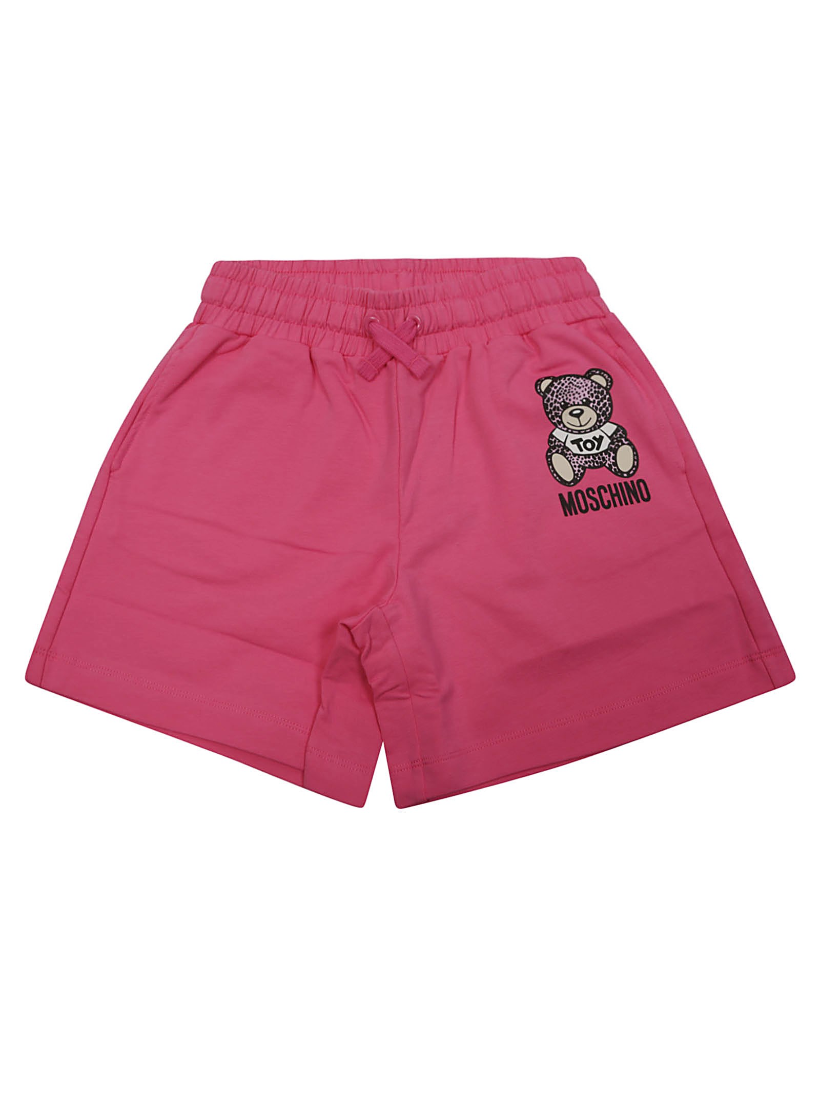 Shop Moschino Kids Bermuda Toy In Fuxia