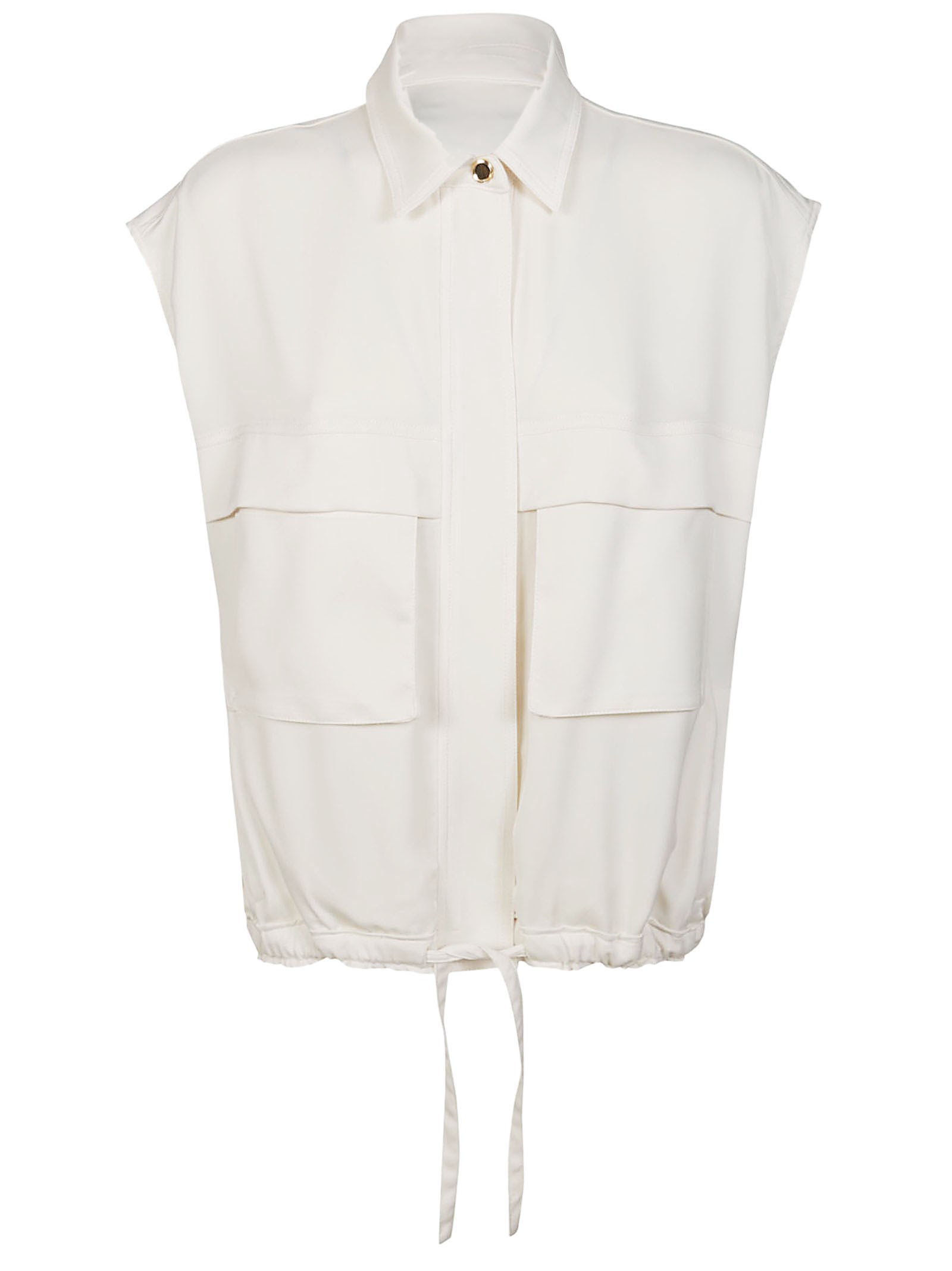 Pinko Eros Gilet Tasconi In White