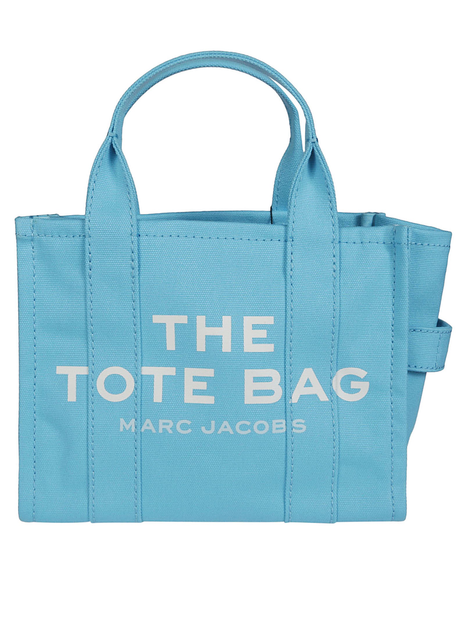 Shop Marc Jacobs The Small Tote In Azzurro