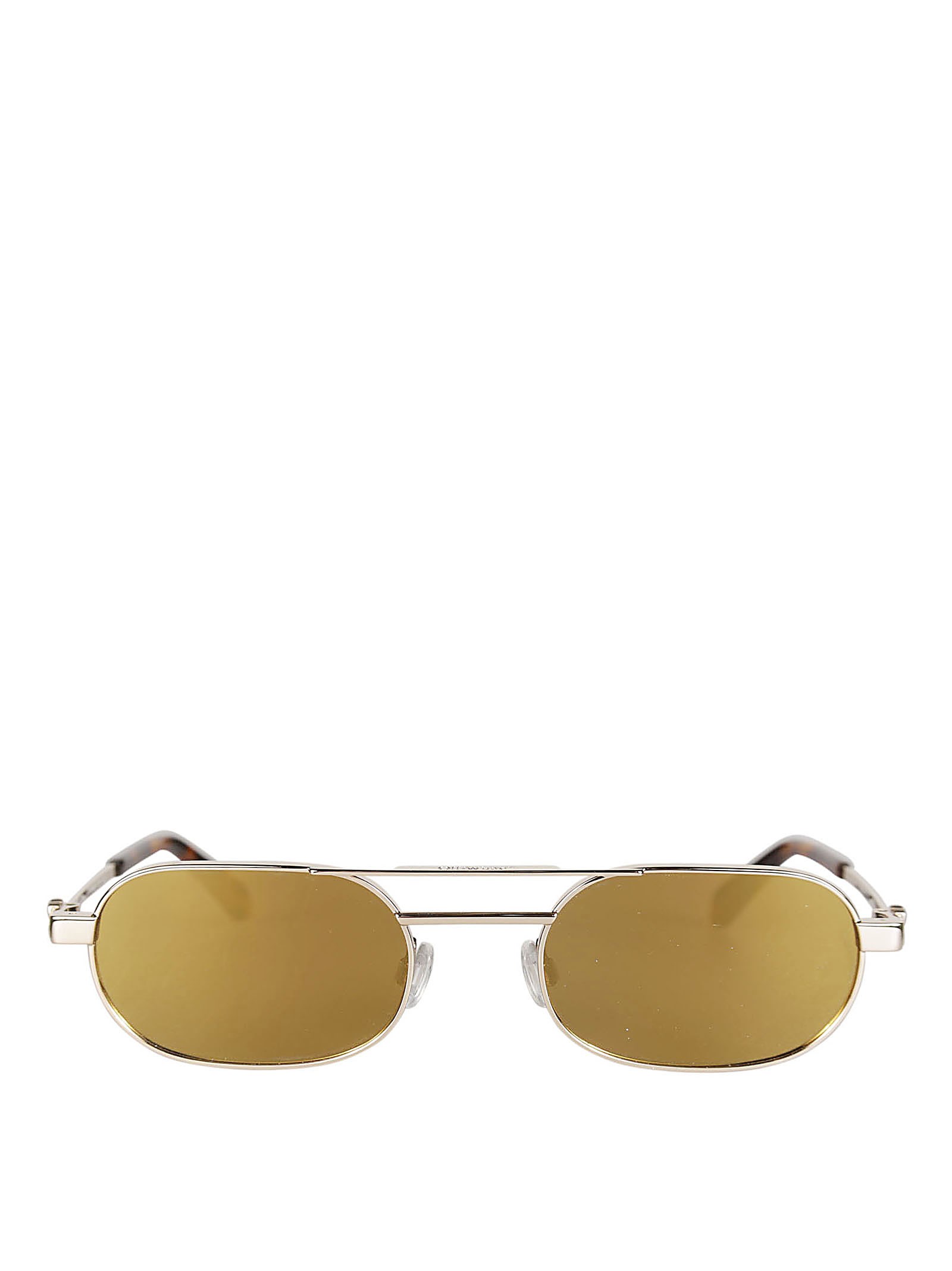 Shop Off-white Offwhite Vaiden Sunglasses In Oro