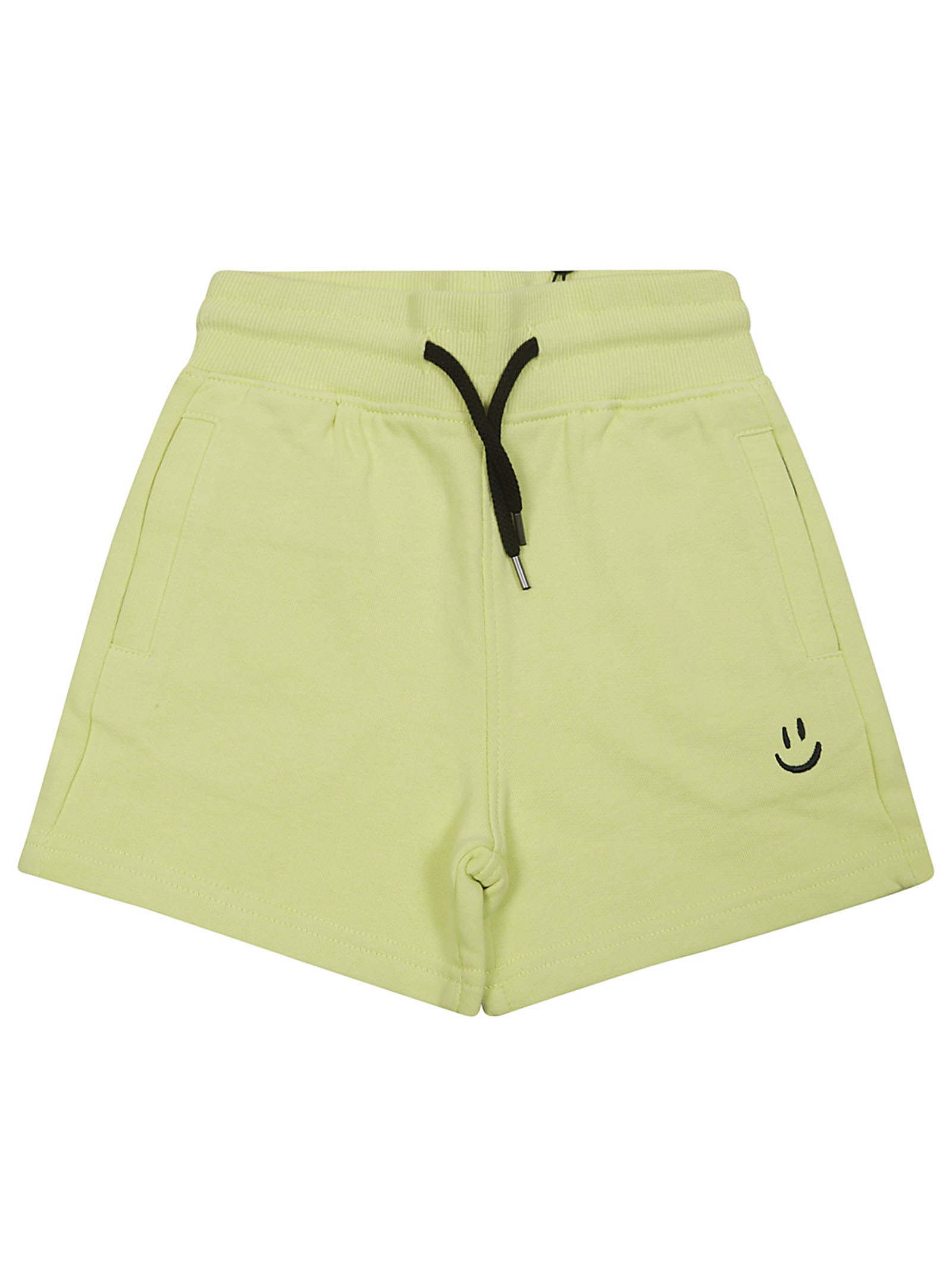 Shop Molo Junior Bermuda Righe In Yellow