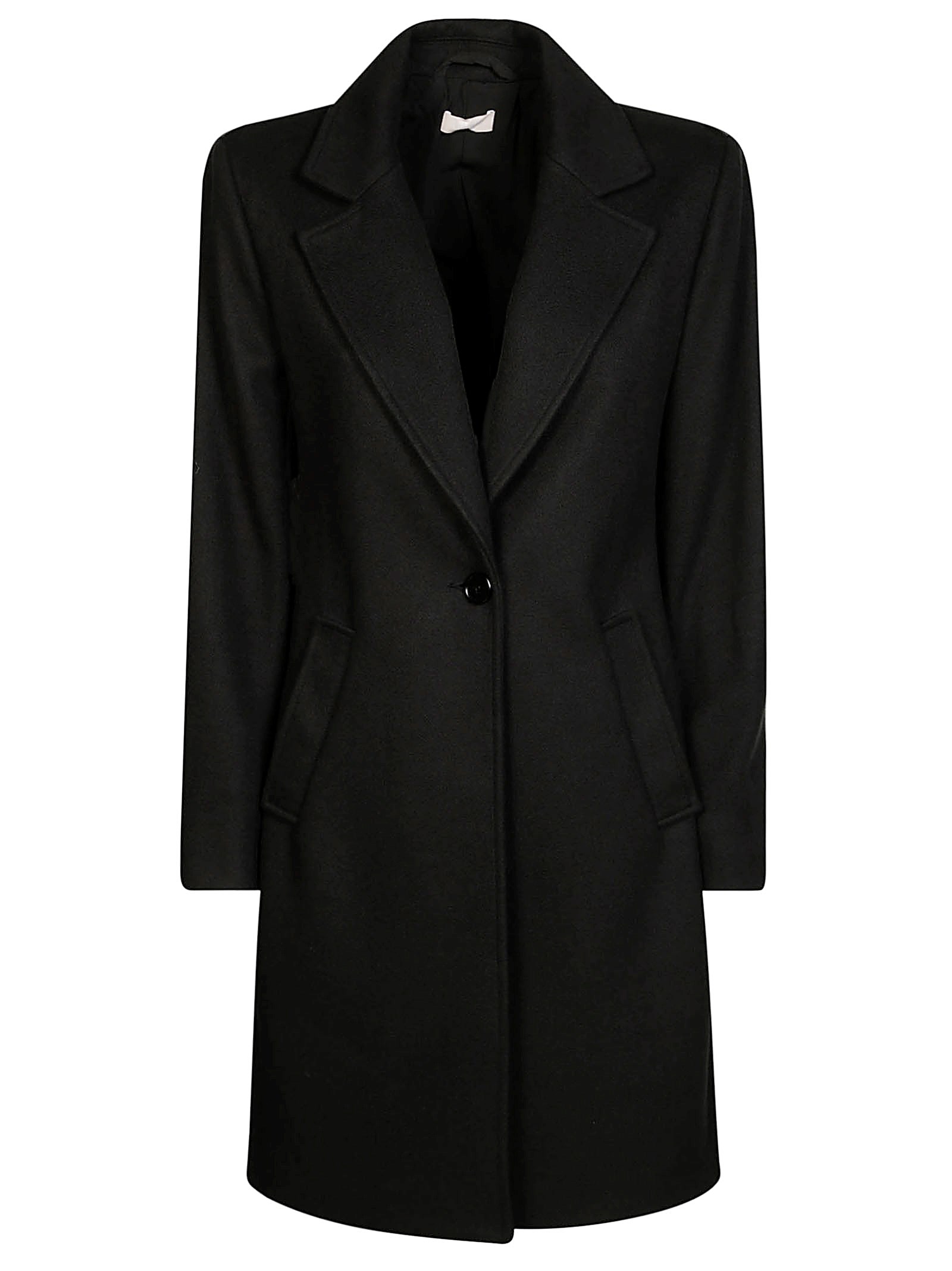 Shop Liujo Cappotto Basic In Black