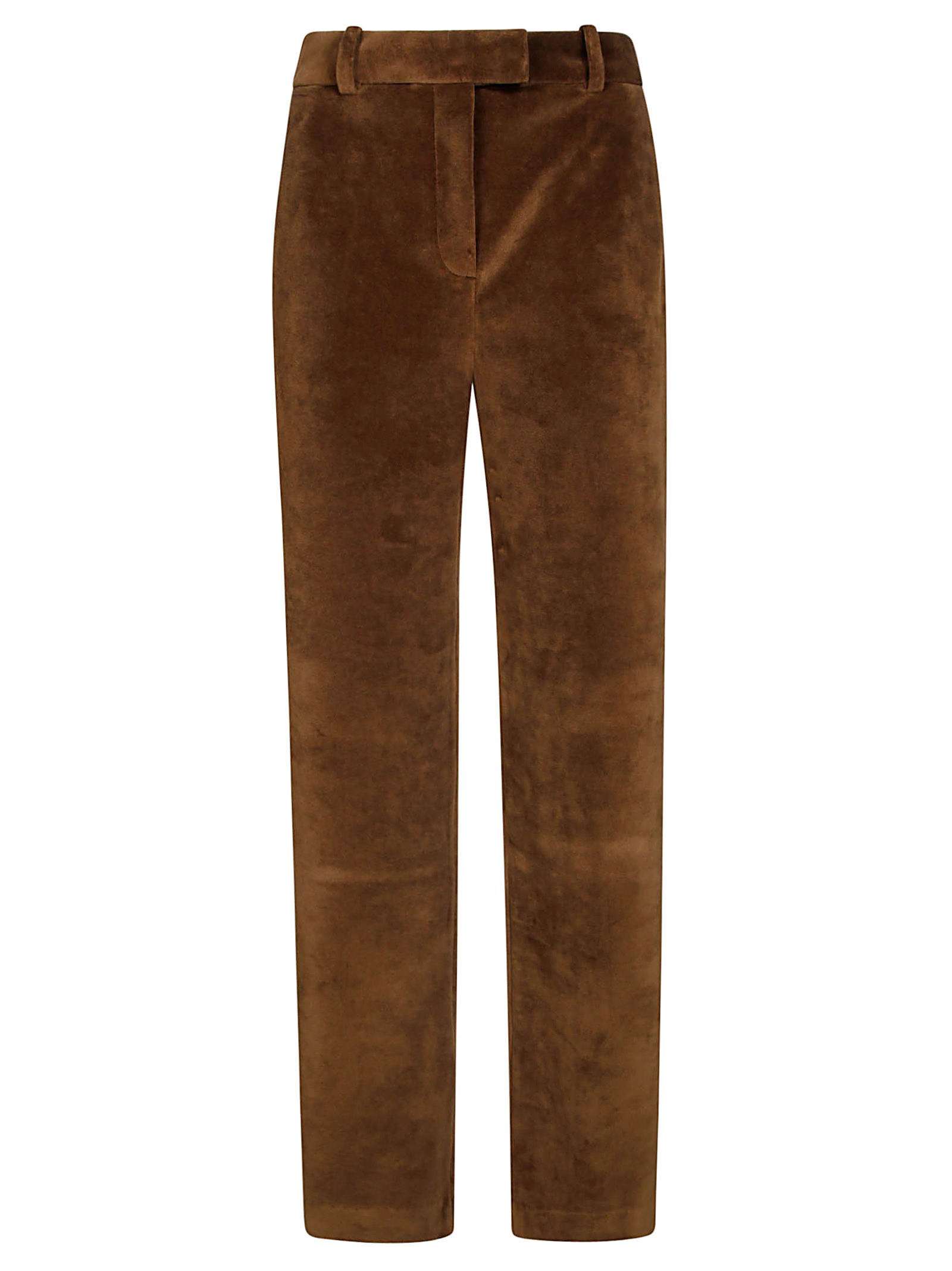 Circolo Pantalone Dritto Velluto In Beige