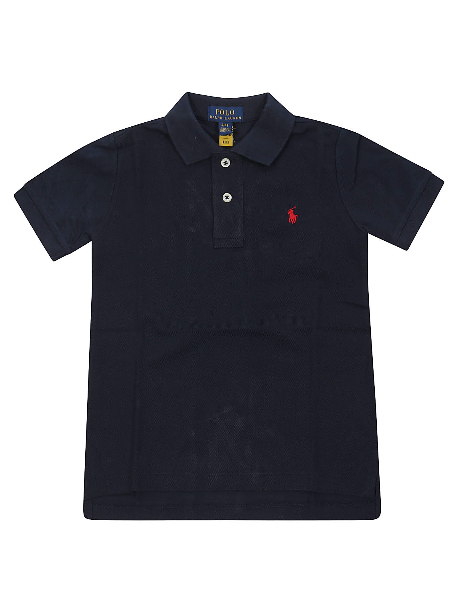 Shop Ralph Laurent Girl Polo Mm Base In Blue