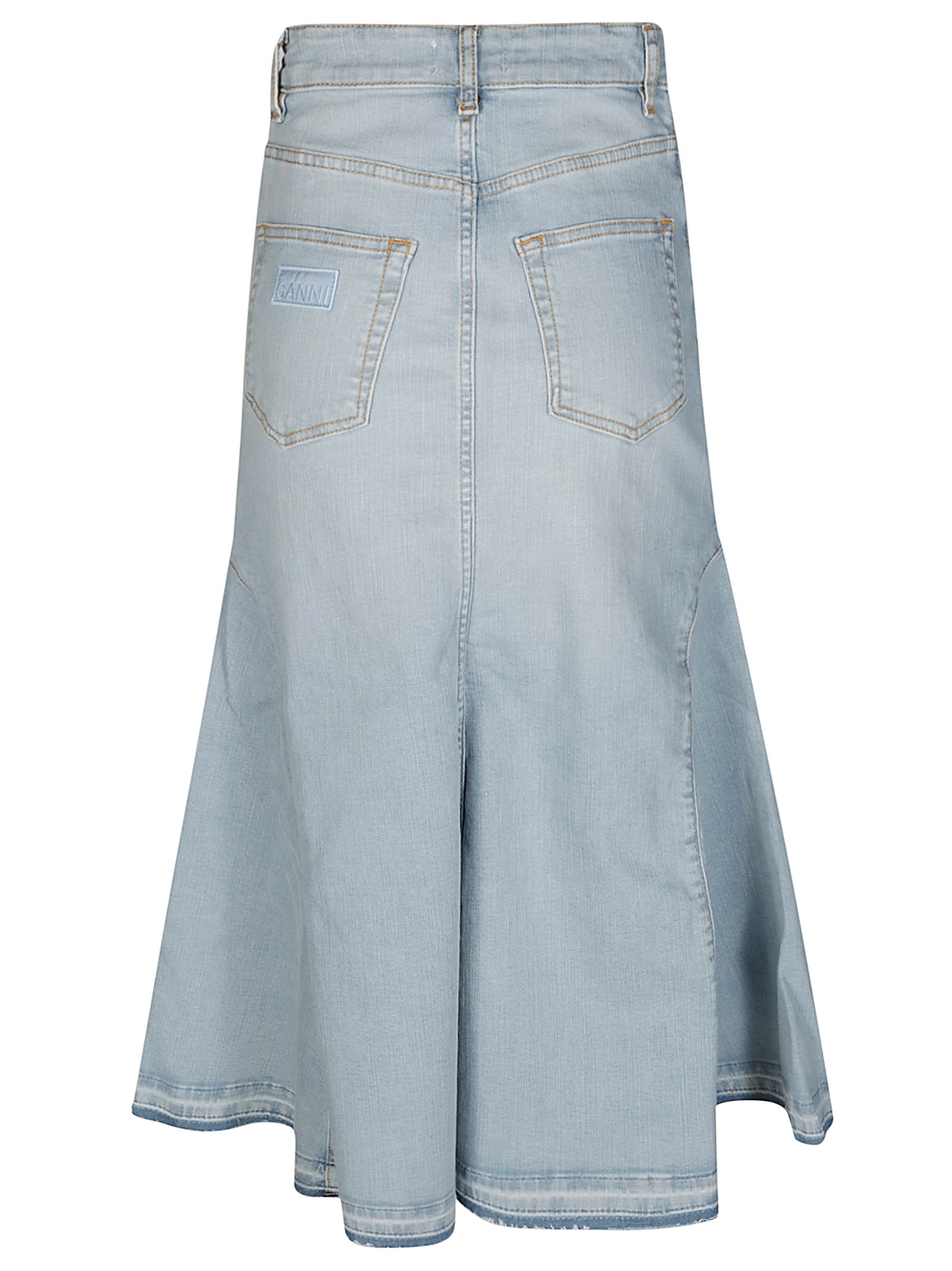 スカート Ganni Gonna Midi In Denim Ganni Gonna midi in denim available on spaziobra.com - 12314