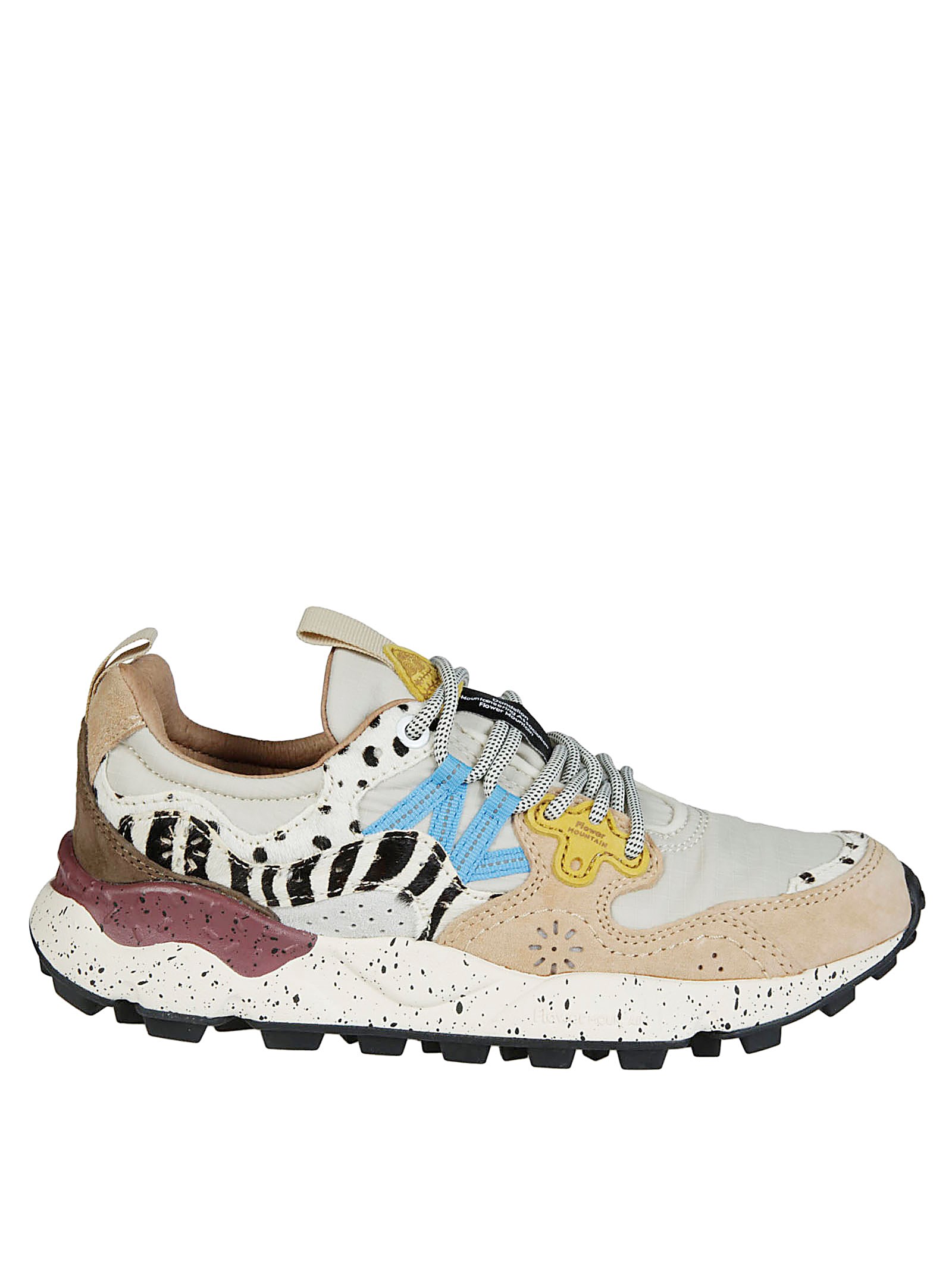 Shop Flower Mountain Yamano 3 Suede Nylon In Multi