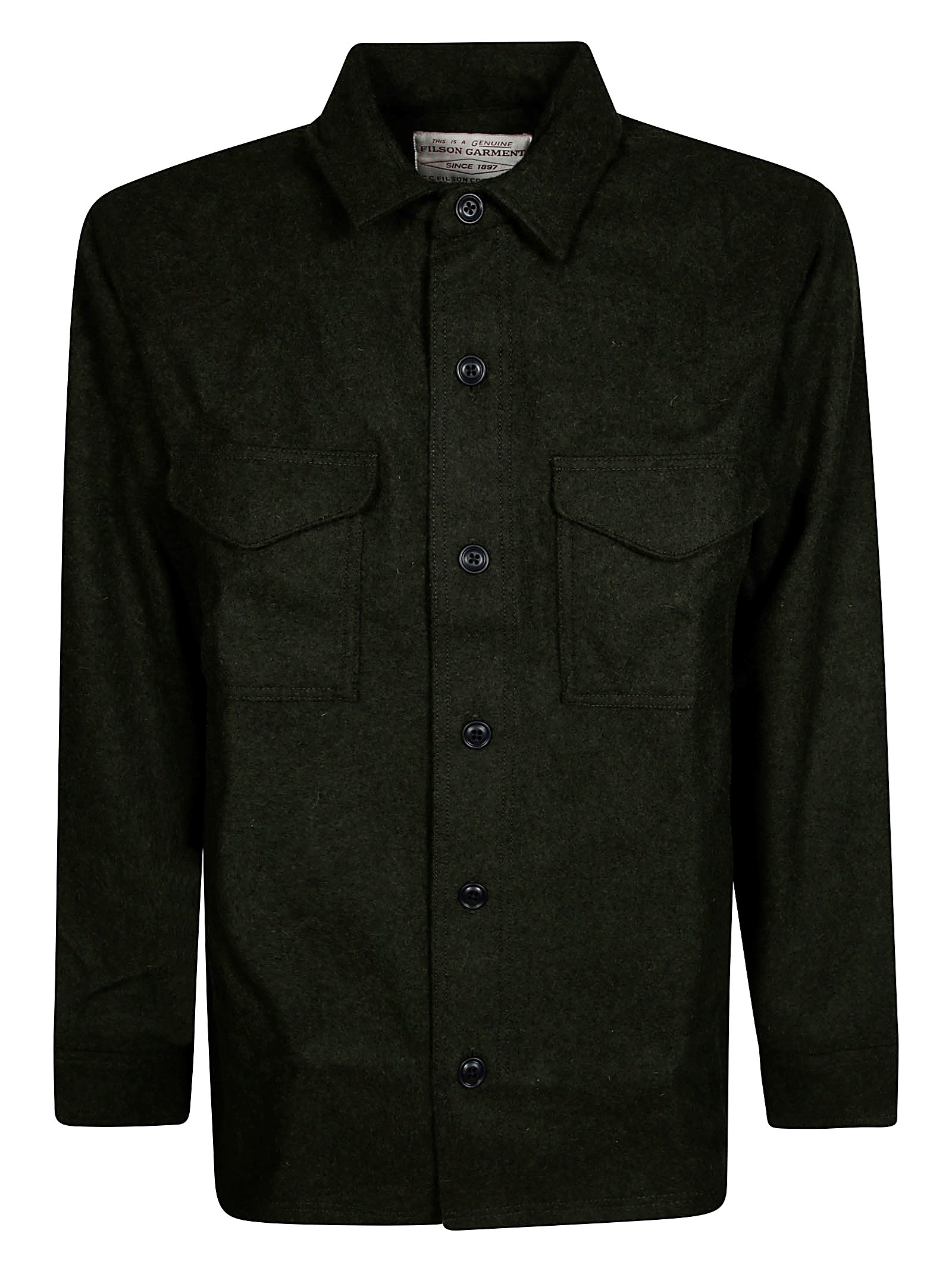 Shop Filson Overshirt Lana In Green