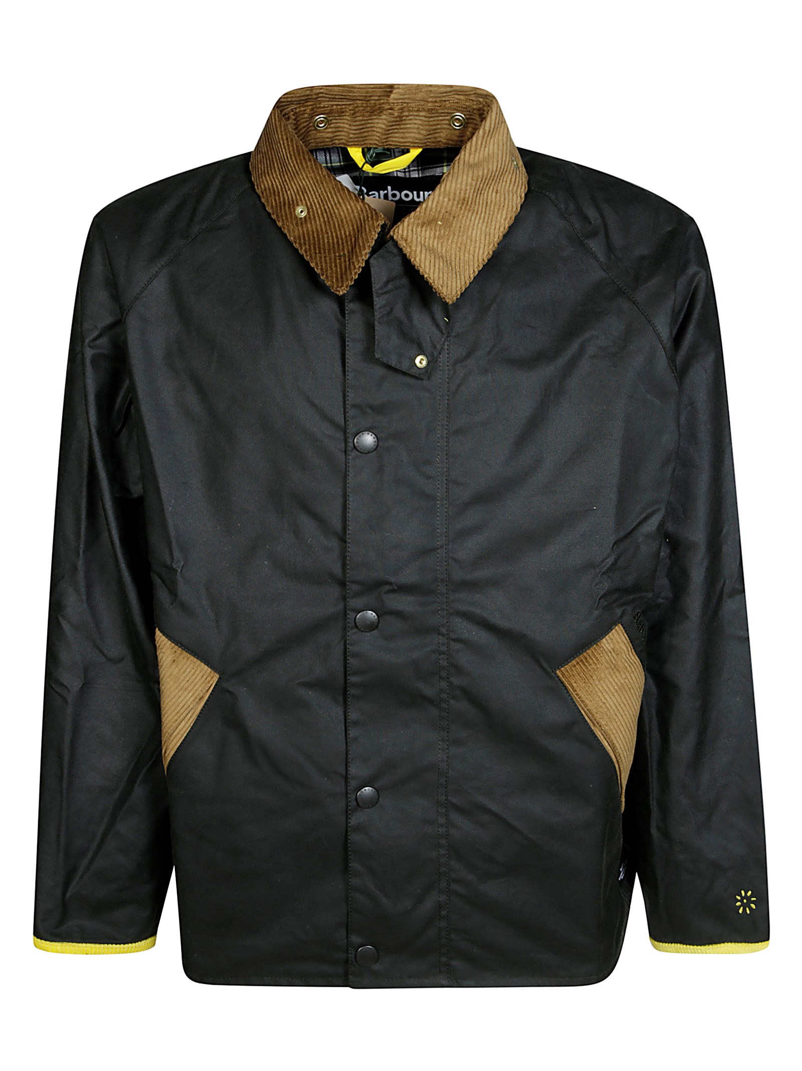 BARBOUR X FLOWER MOUNTAIN BARBOUR X FLOWER MOUNTAIN GIACCA WAX NYLON 