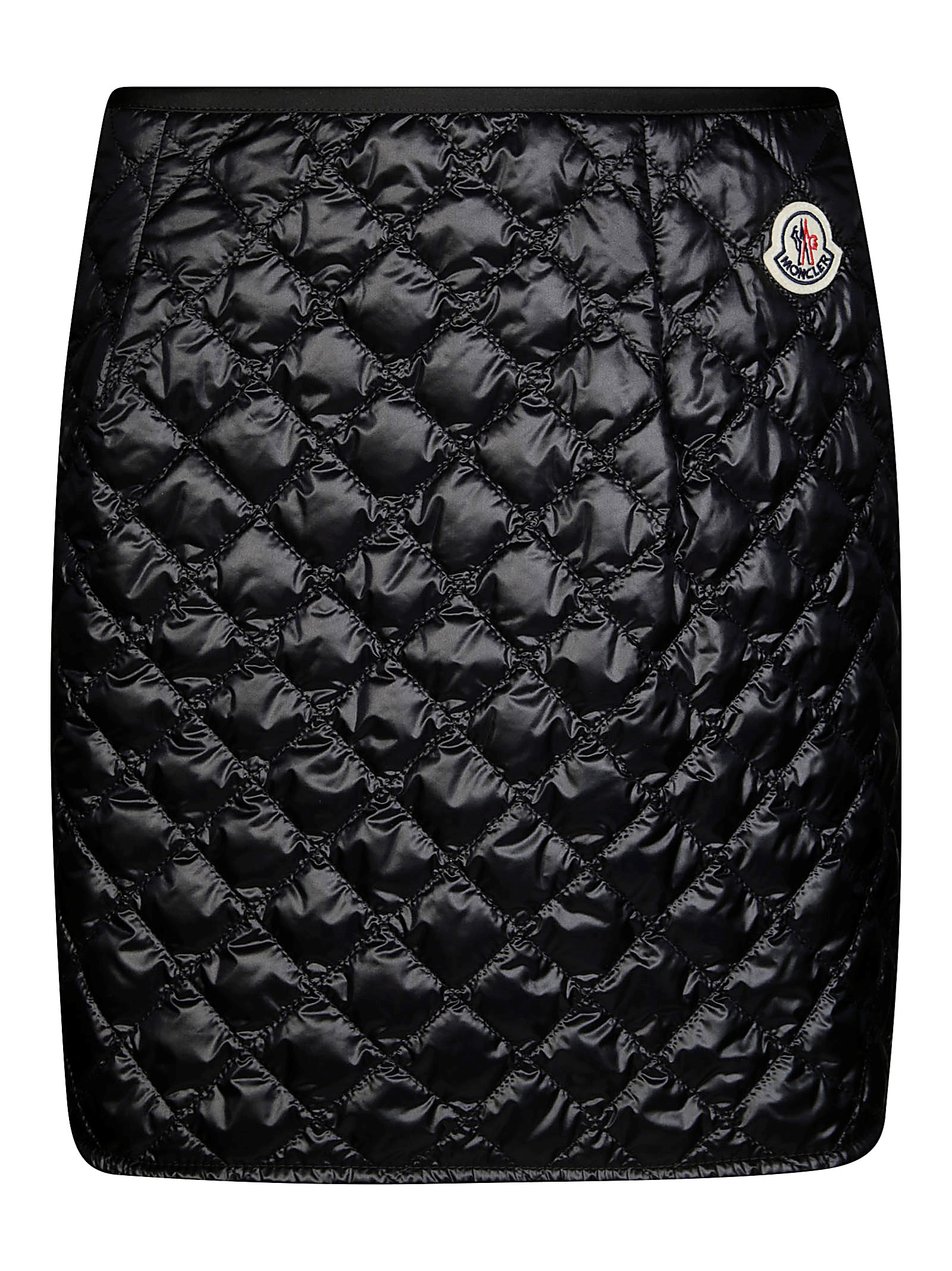 Shop Moncler Skirt In Black