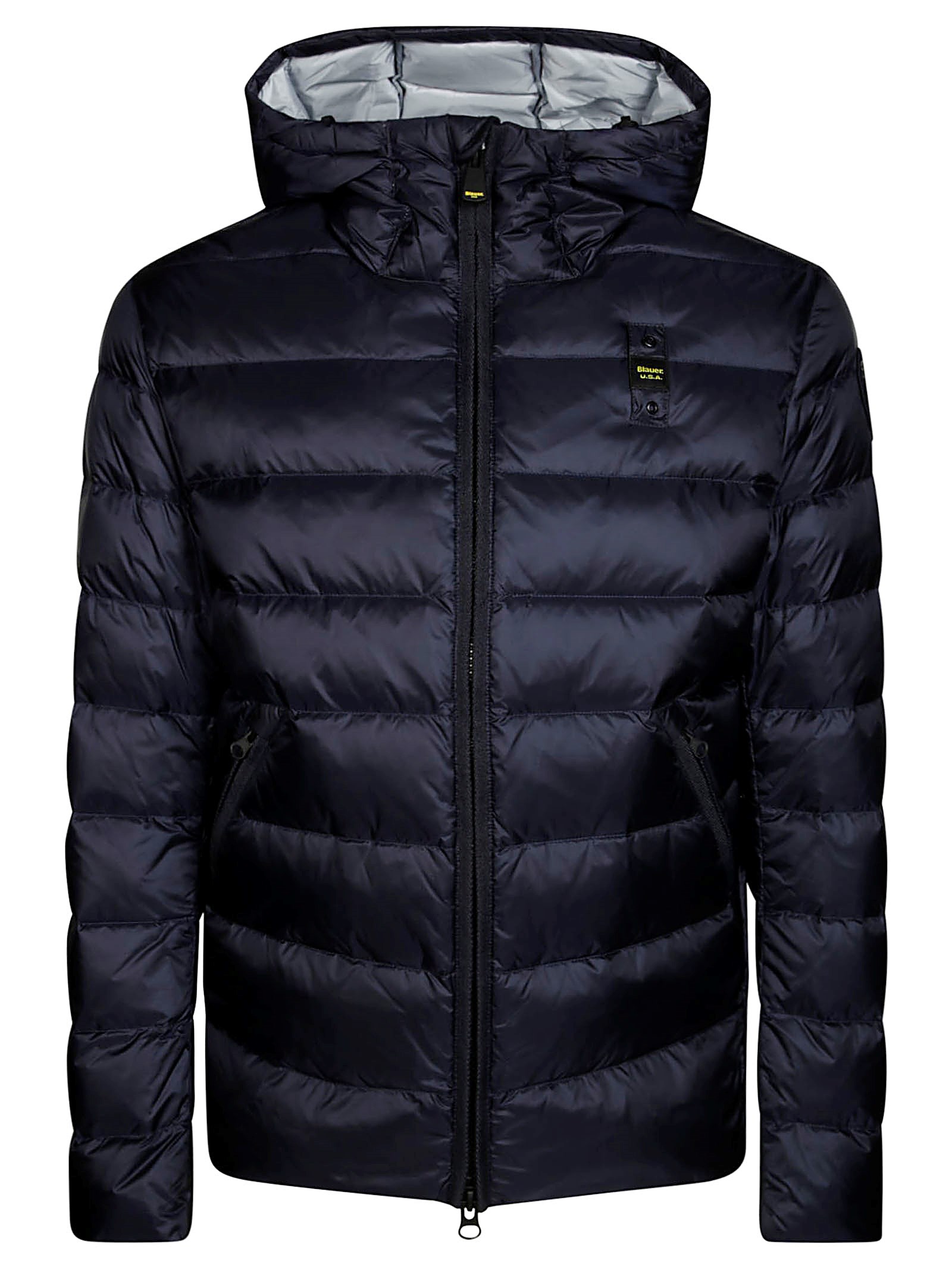 Shop Blauer Acton Piumino Cappuccio In Blue