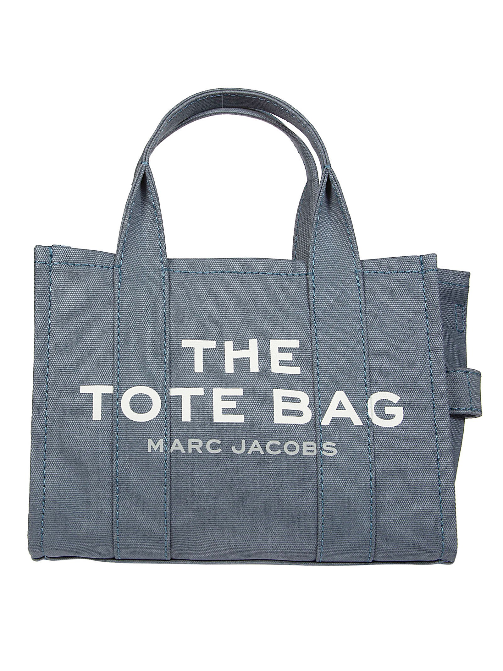 Shop Marc Jacobs Shopper In Tessuto In Light Blue