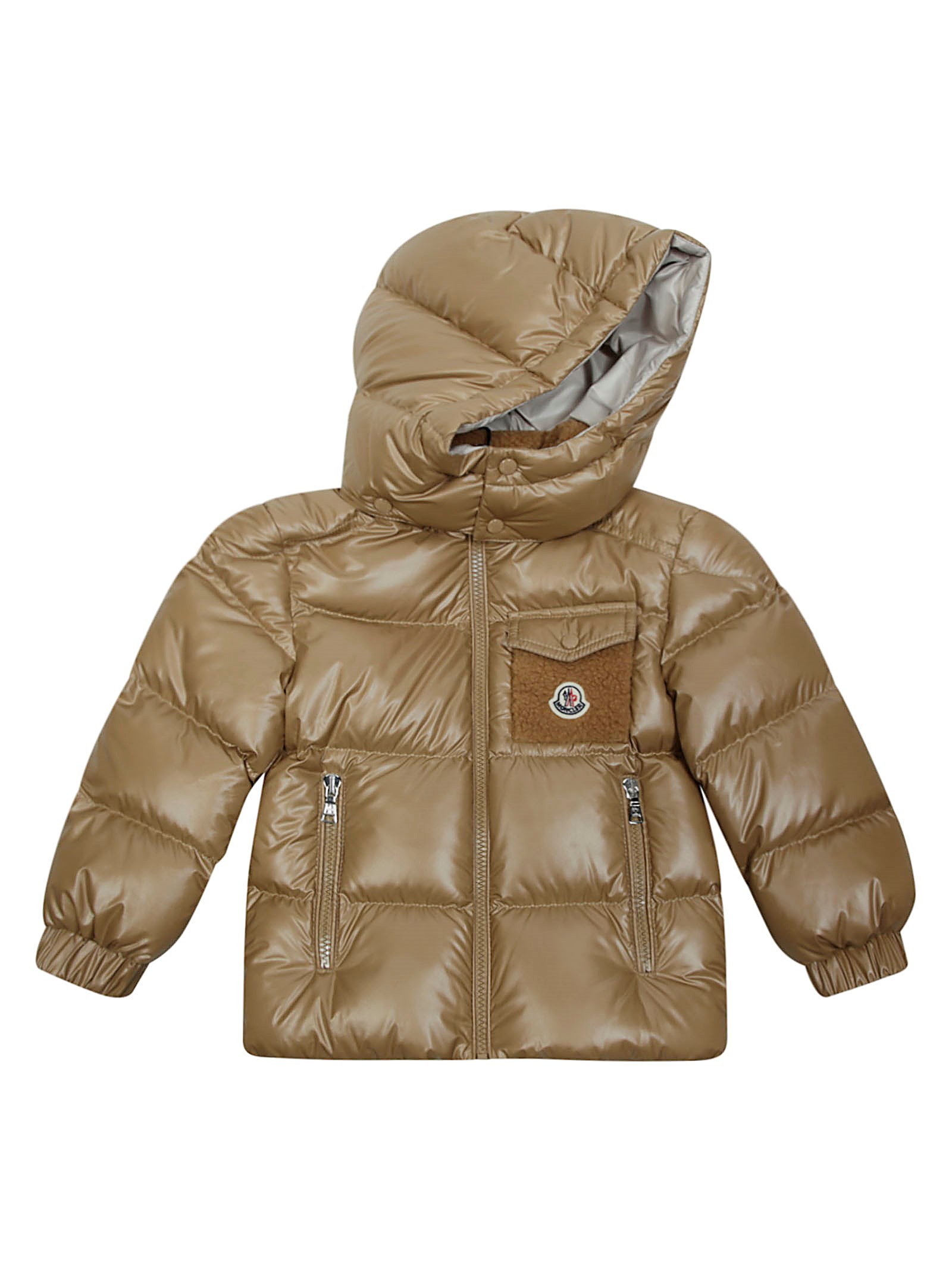 Shop Moncler Yule Jacket In Brown