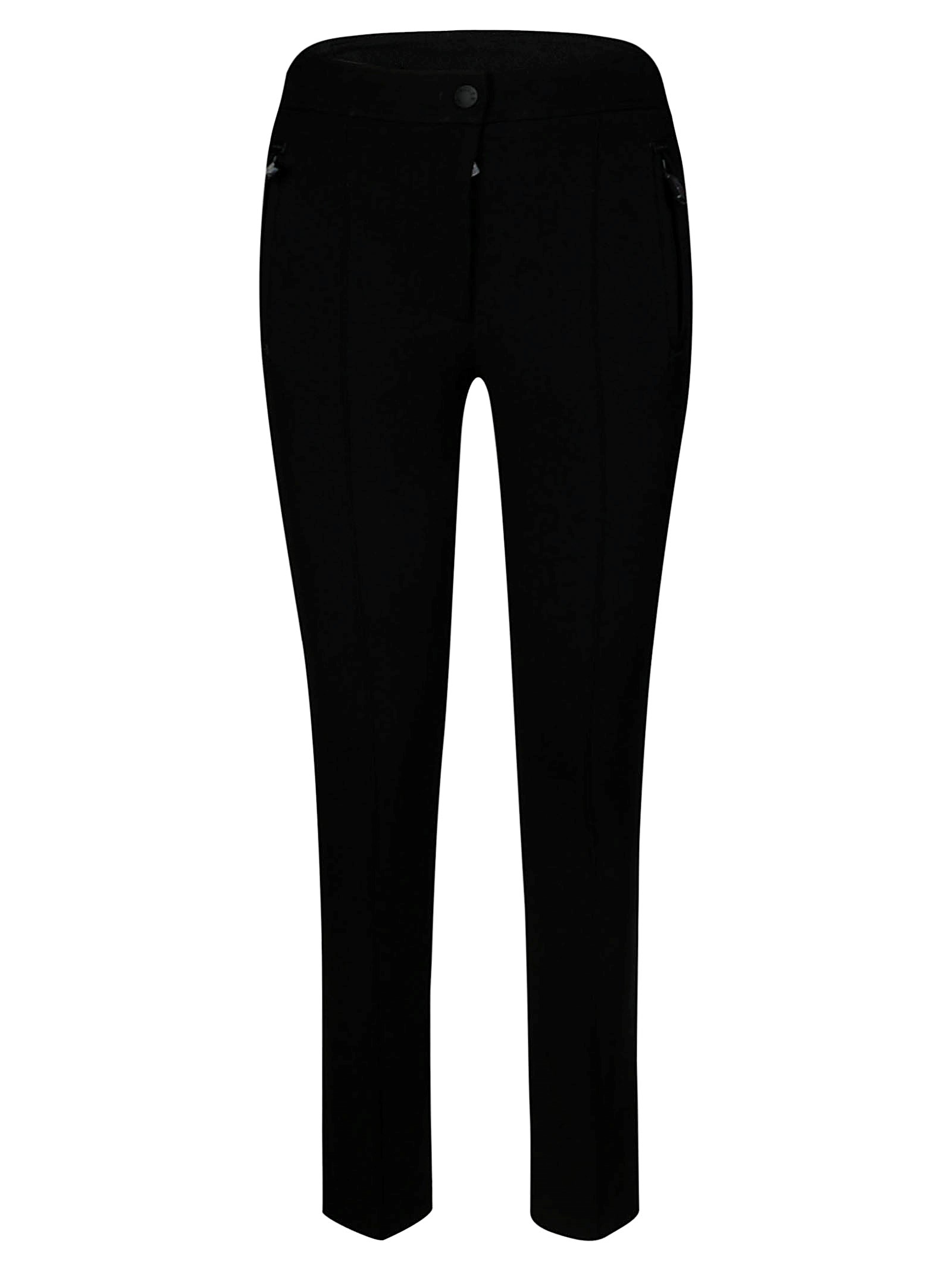 Shop Moncler Trousers In Black