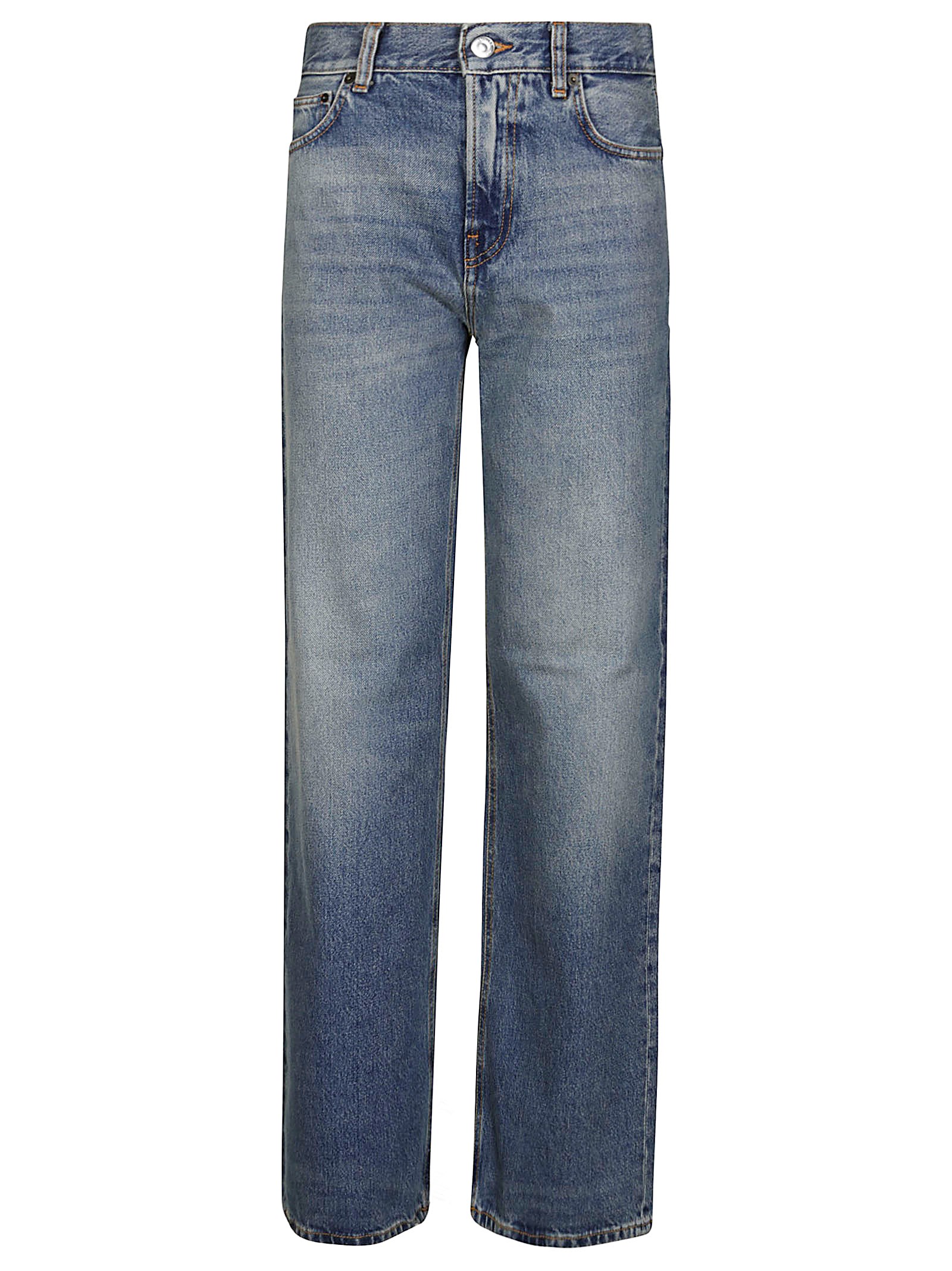 Shop Haikure Korea Jeans In Blue