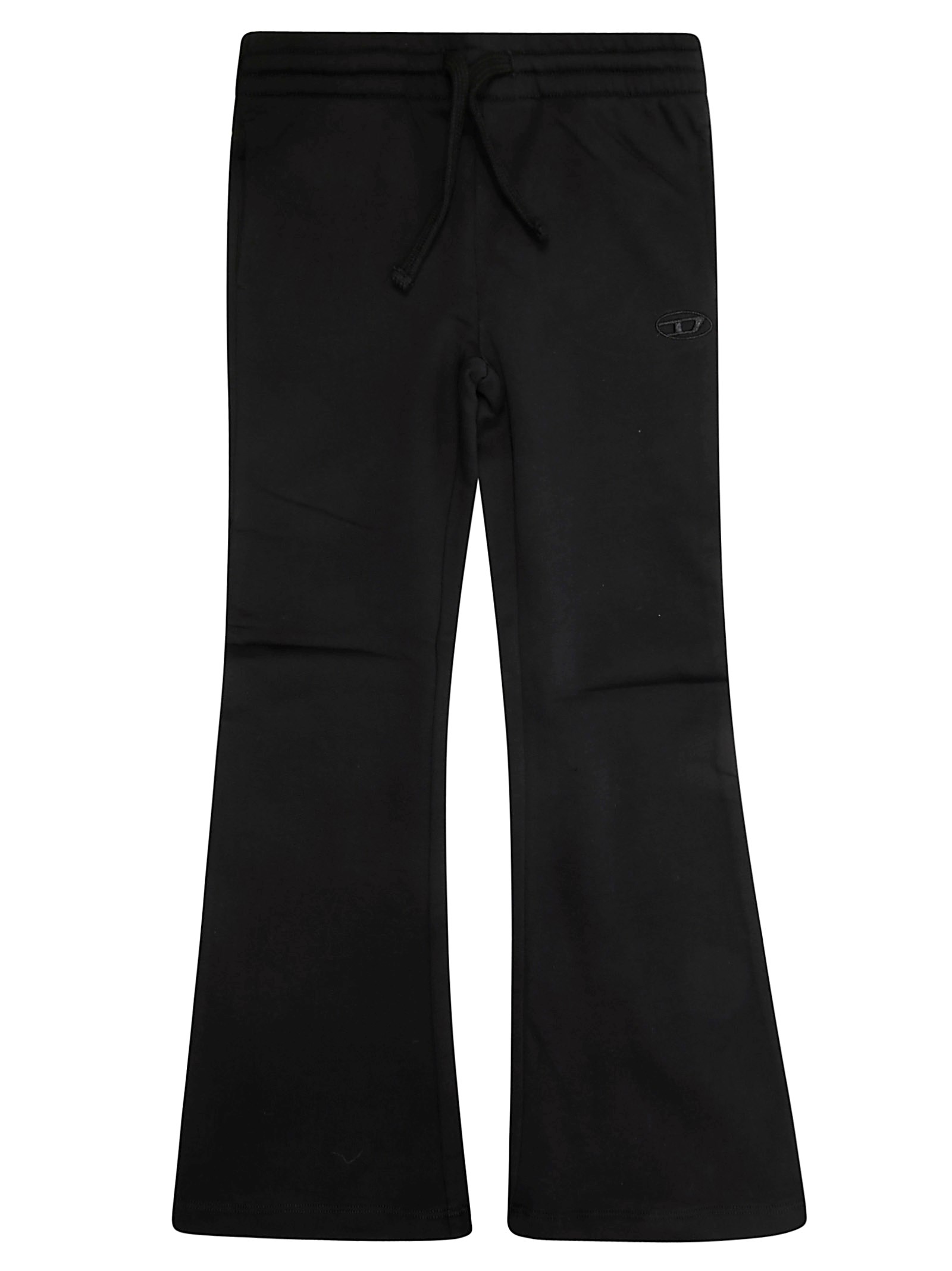 Shop Diesel Pentty Pantalone Jersey A Zampa In Black