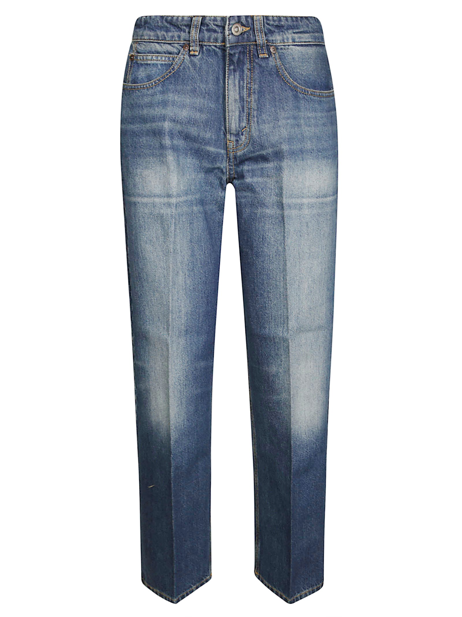 Shop Victoria Beckham Bernie Jeans In Blue