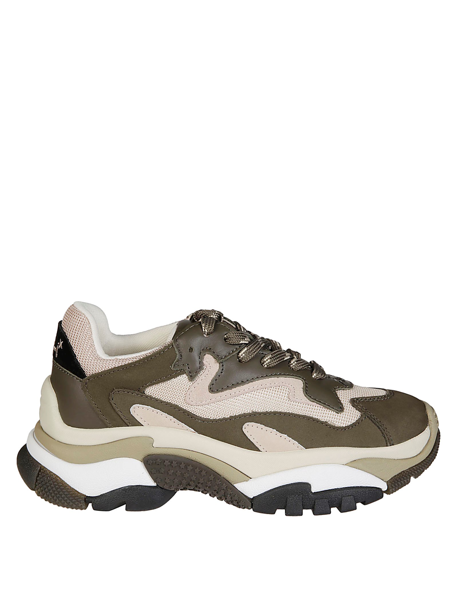 Shop Ash Sneakers Nabuck In Camouflage