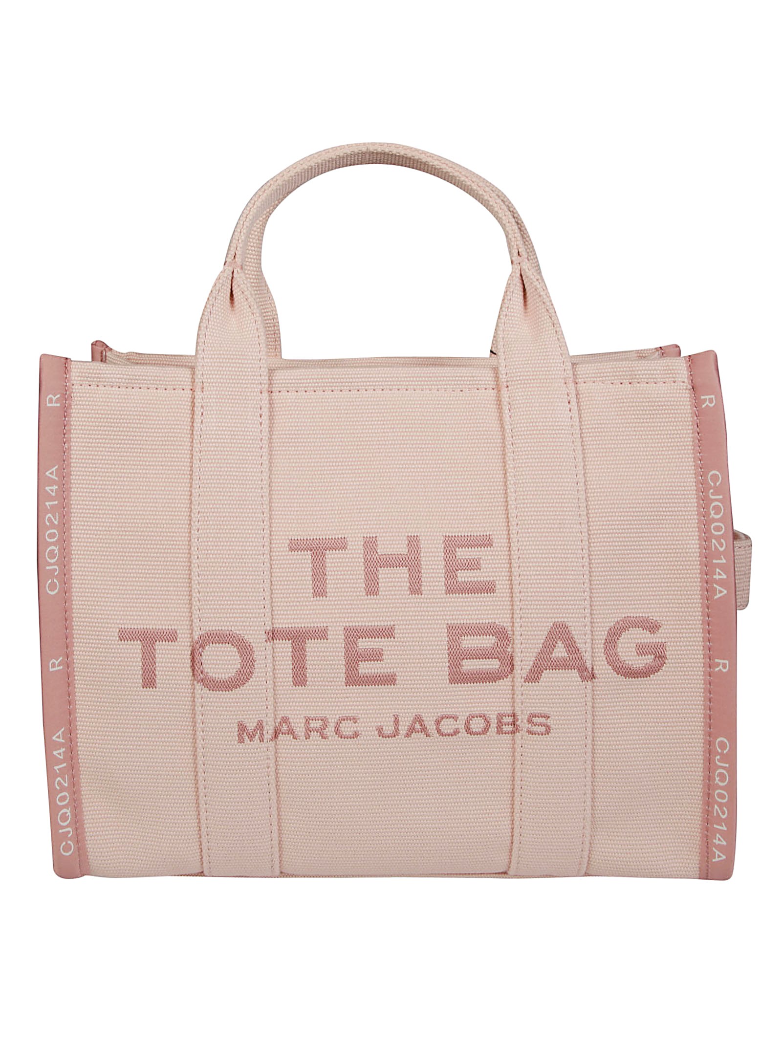 Shop Marc Jacobs Shopper In Tessuto Motivo Jacquard In Pink