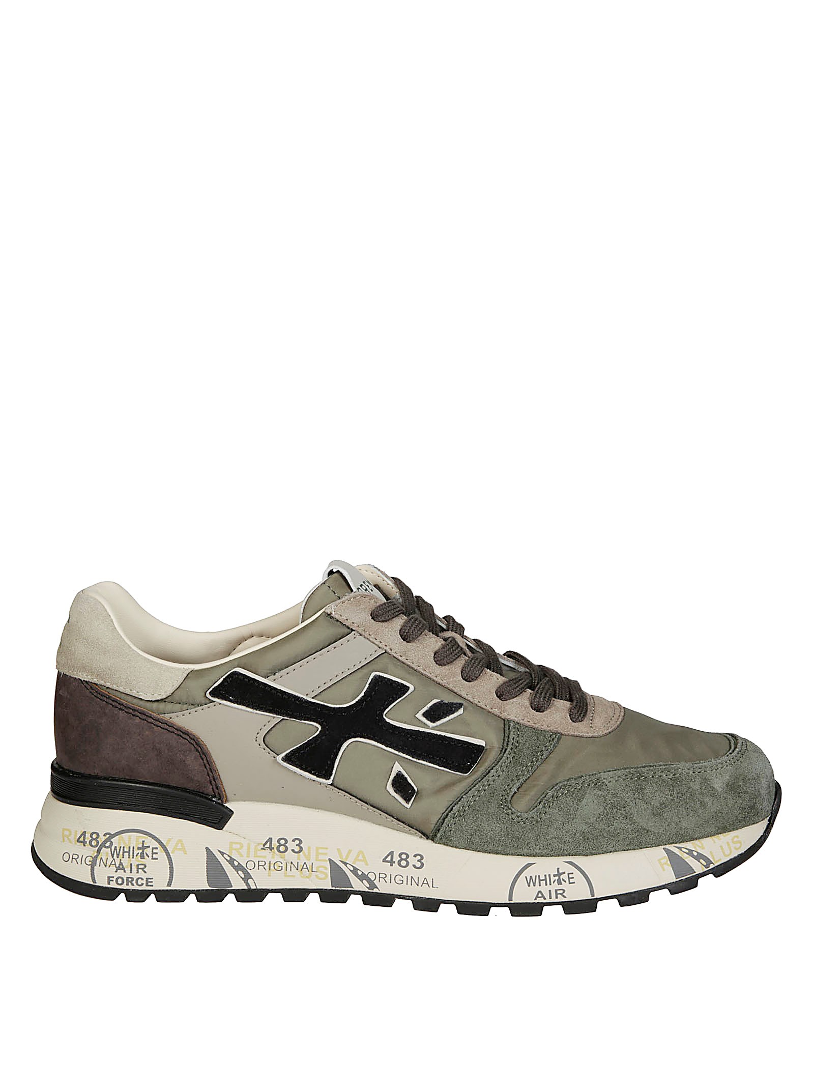 Shop Premiata Sneaker Mick In Green