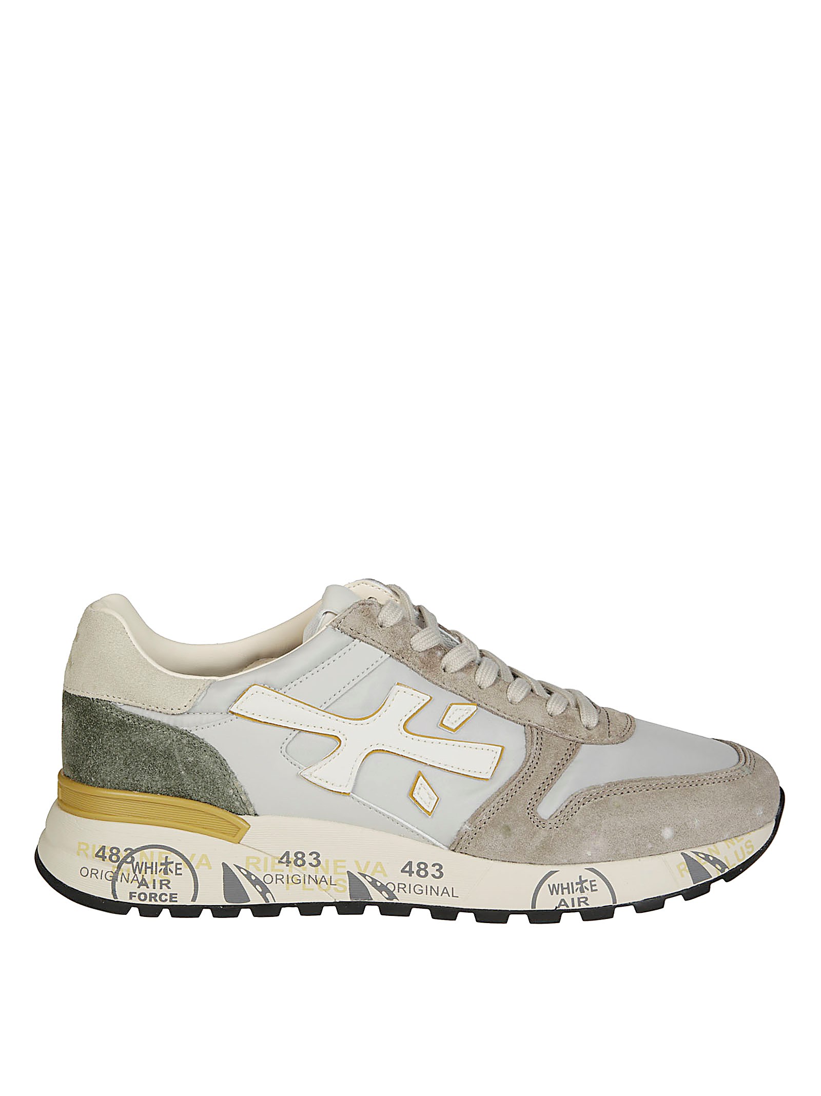 Shop Premiata Sneaker Mick In Beige