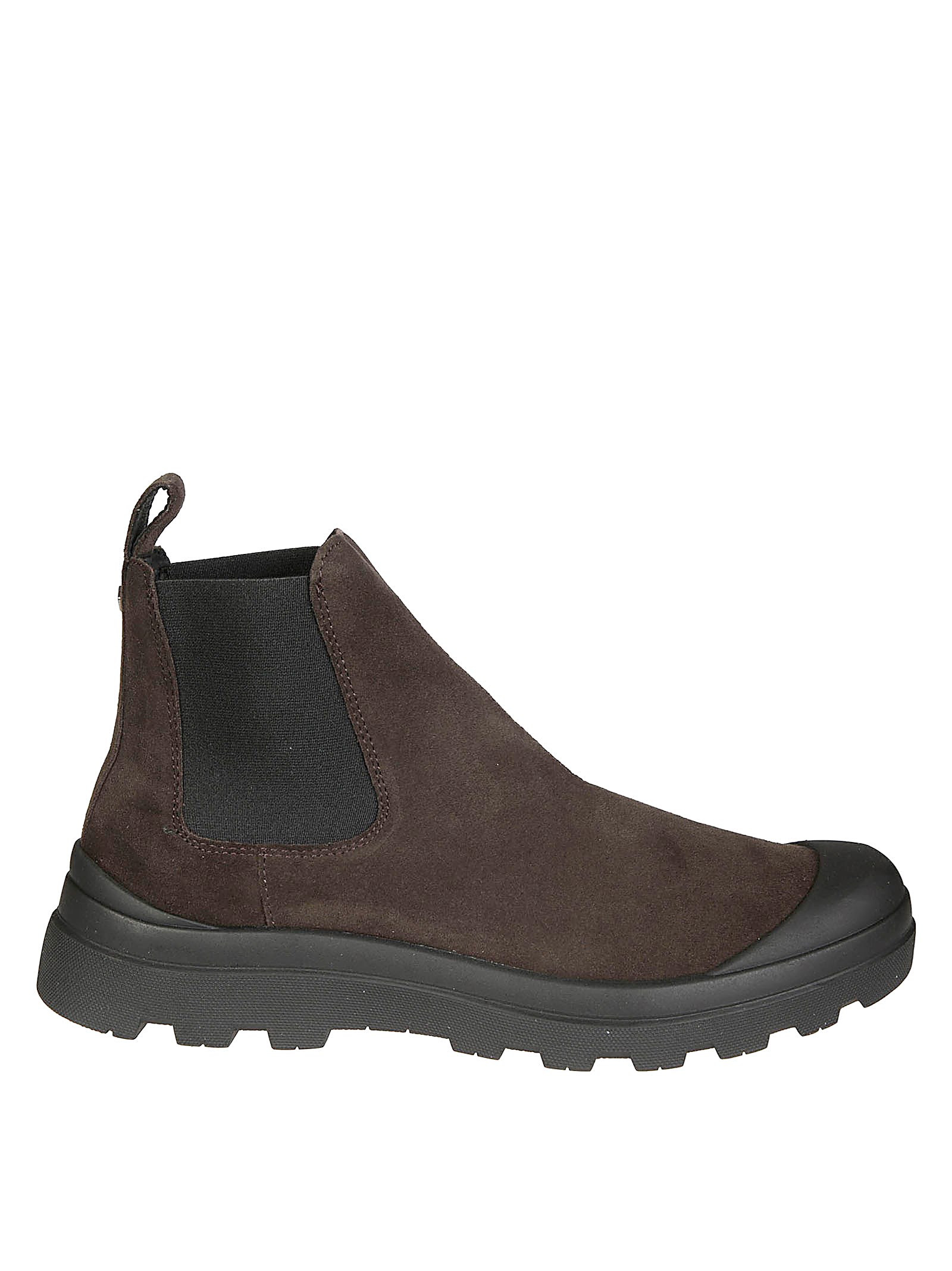 Shop Pànchic Panchic P03 Stivaletto In Pelle Suola In Gomma In Brown