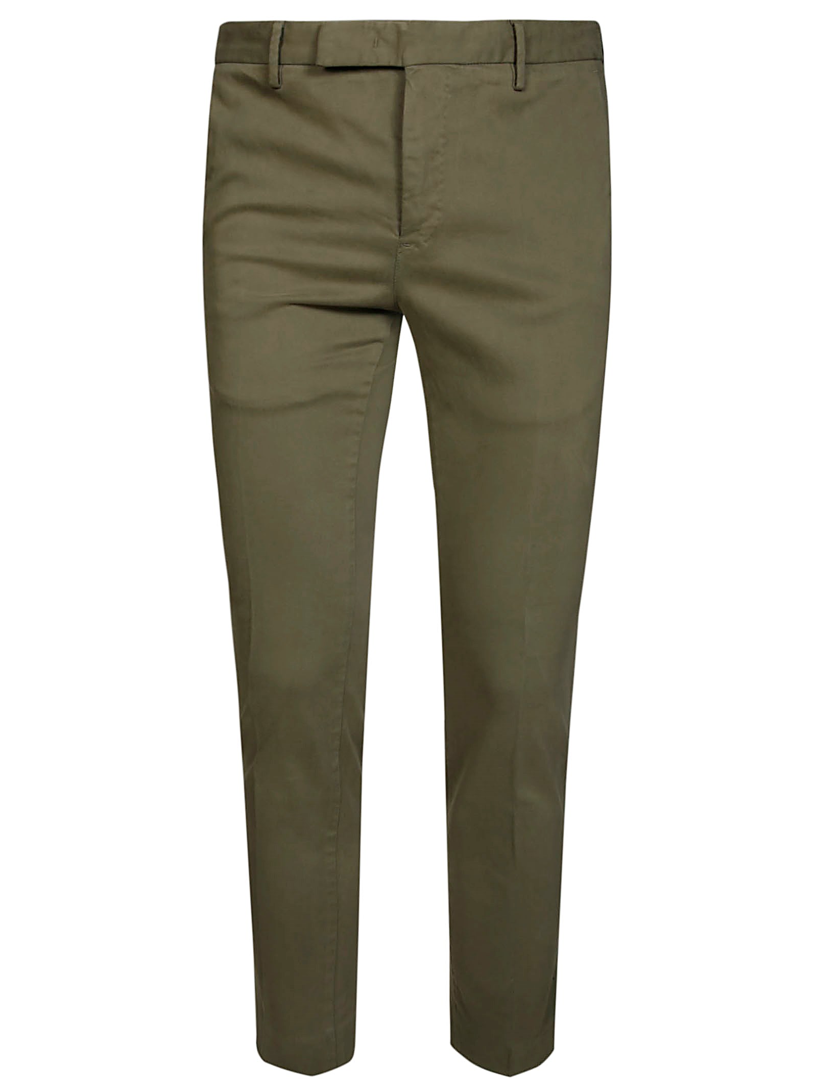 Shop Pt01 Pantalone Dieci Tinto Capo In Green