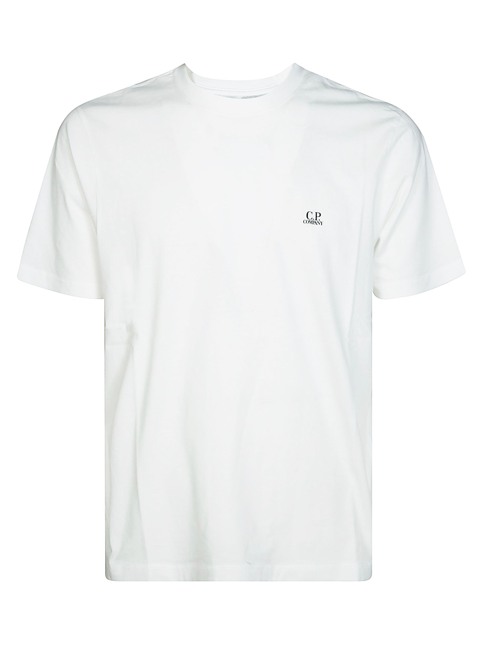 Shop C.p. Company Cp Company T-shirt Logo In White