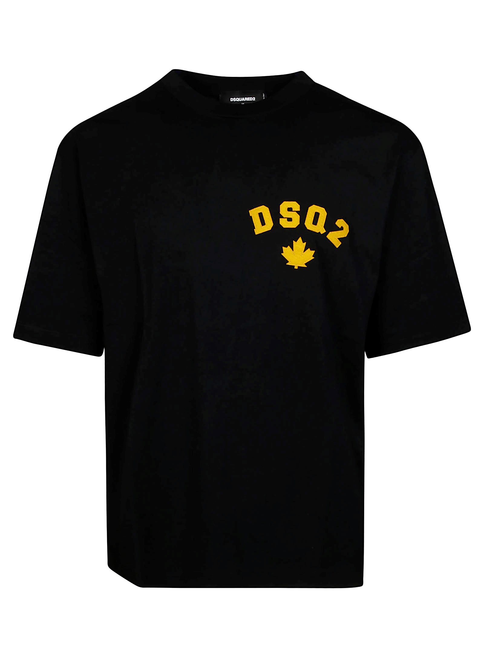 Shop Dsquared2 T-shirt Loose In Black