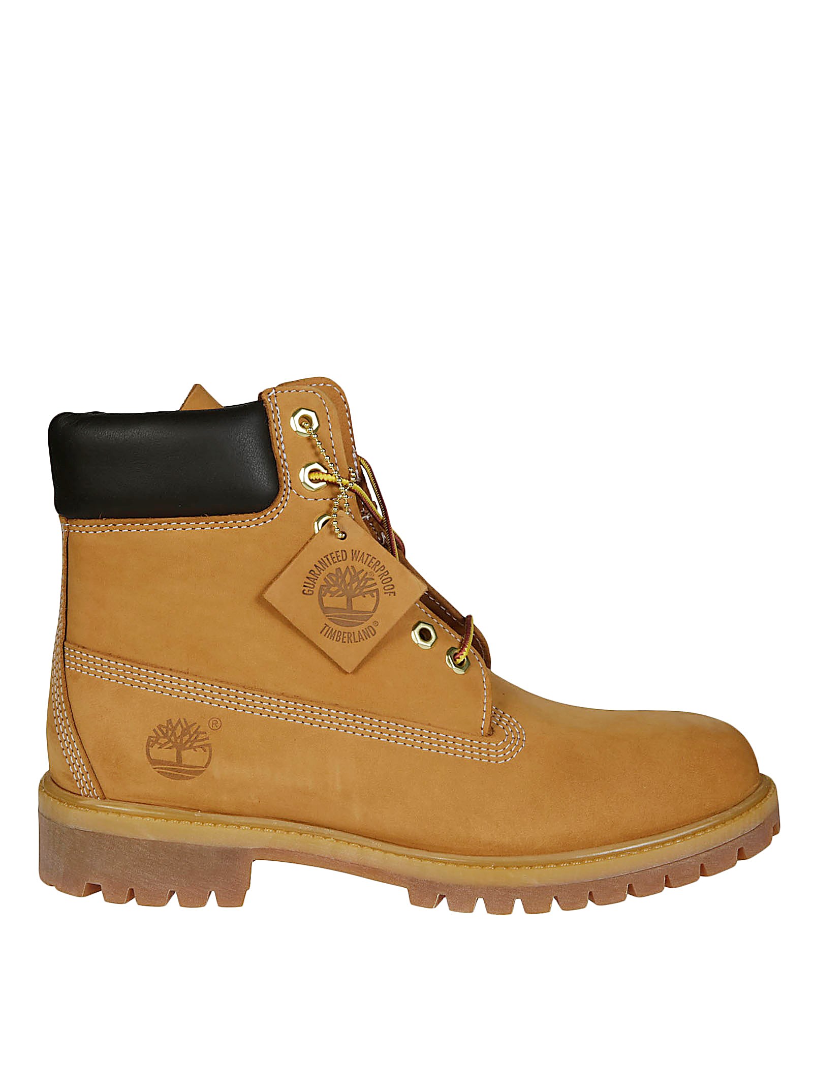 Shop Timberland 6 Inch Lace Up Waterproof Boot In Beige