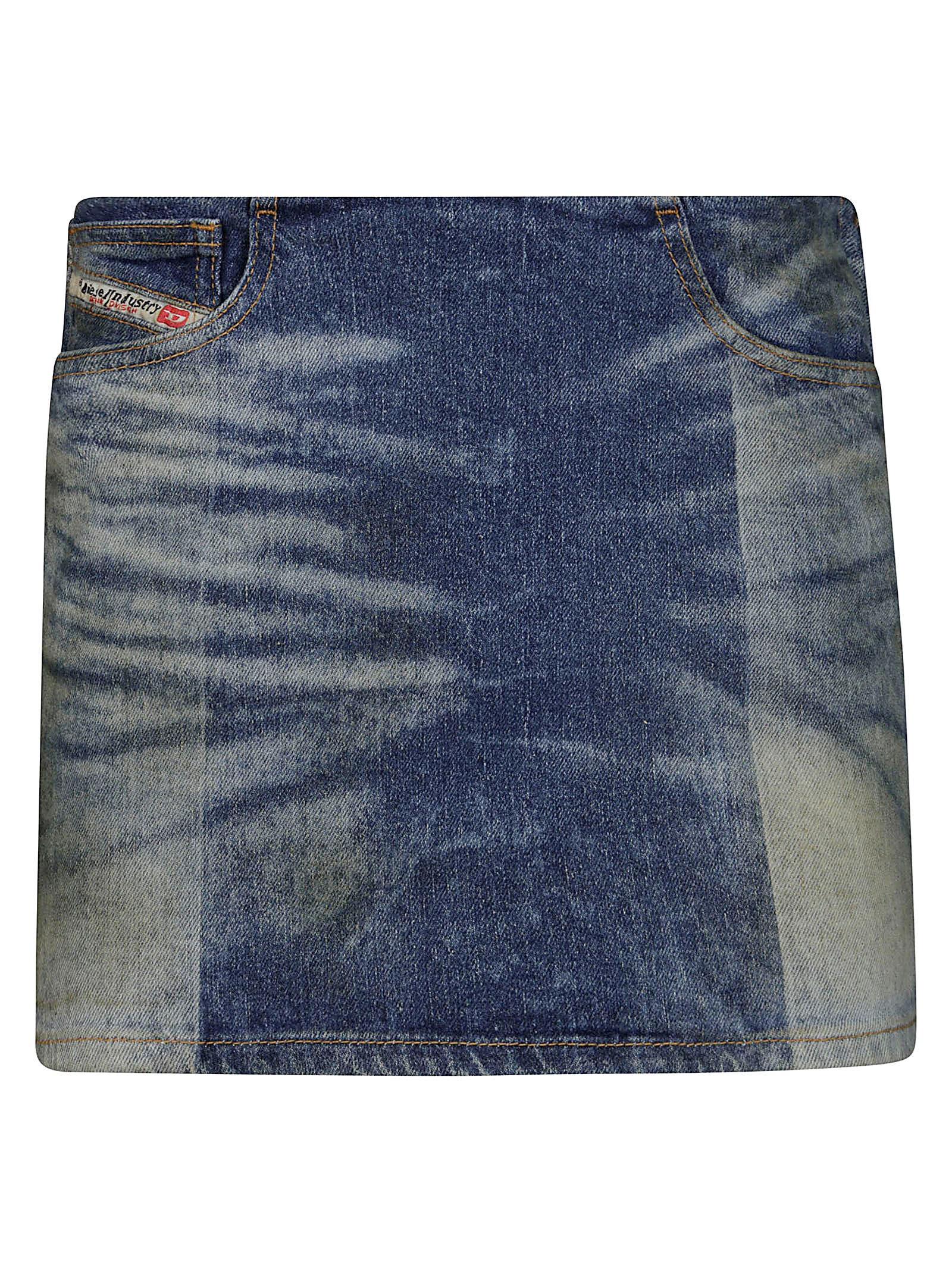 Shop Diesel De-pra-mini-fsf Mini Denim In Blue