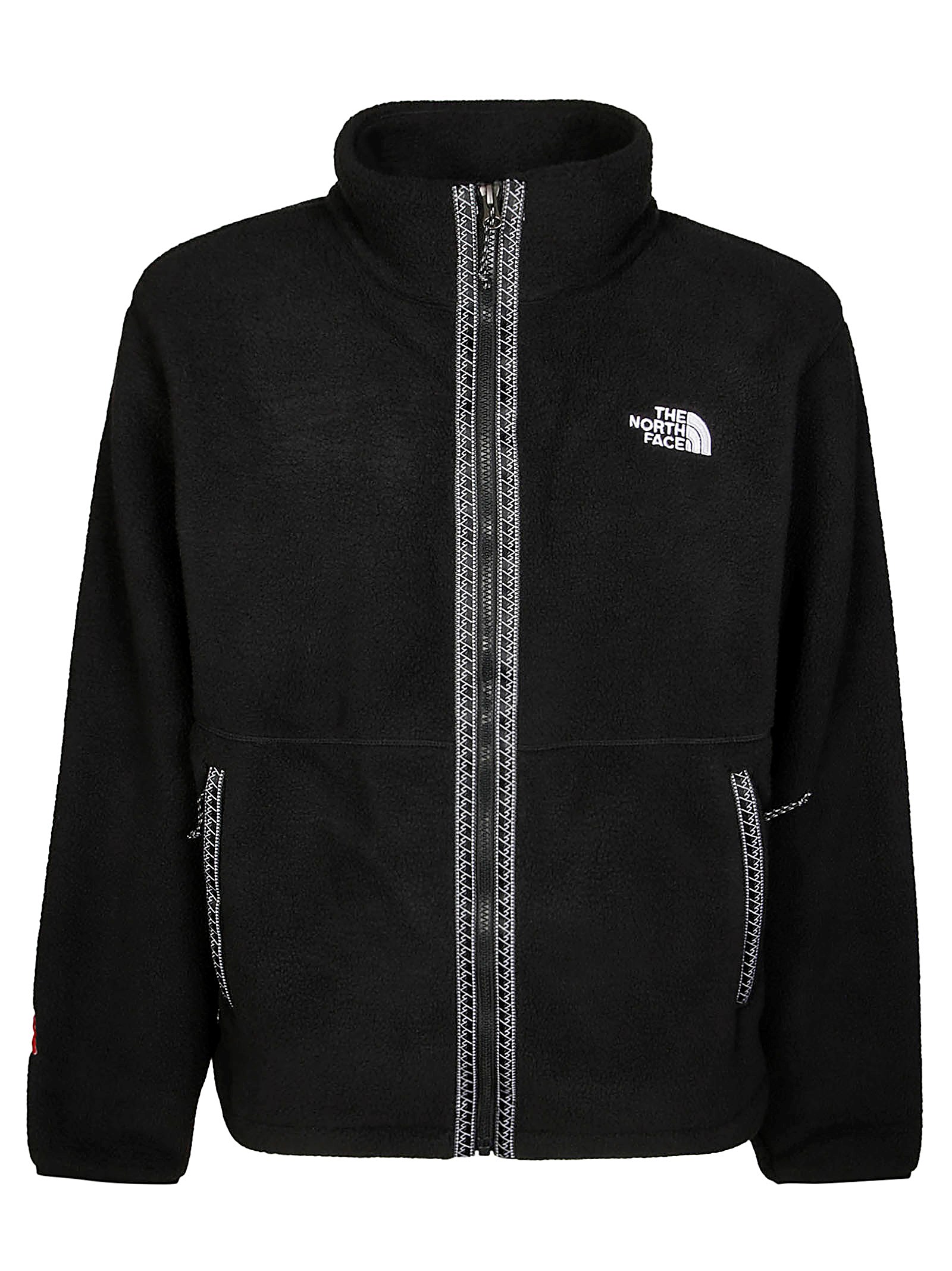 Shop The North Face Tnf Fleeski 1/4 Zip In Black