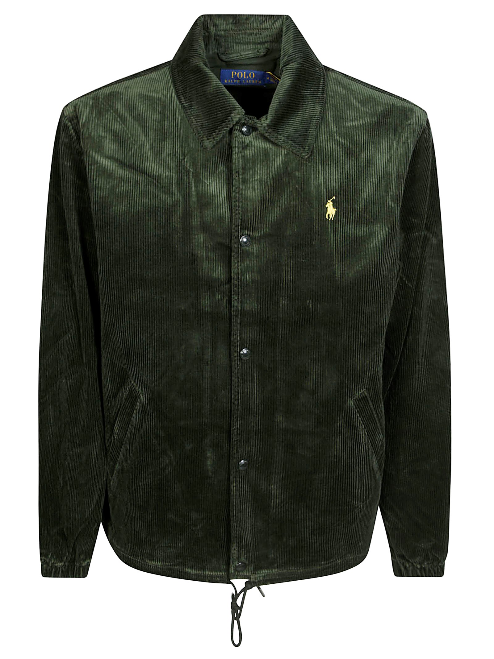 Shop Polo Ralph Lauren Windbreaker In Green