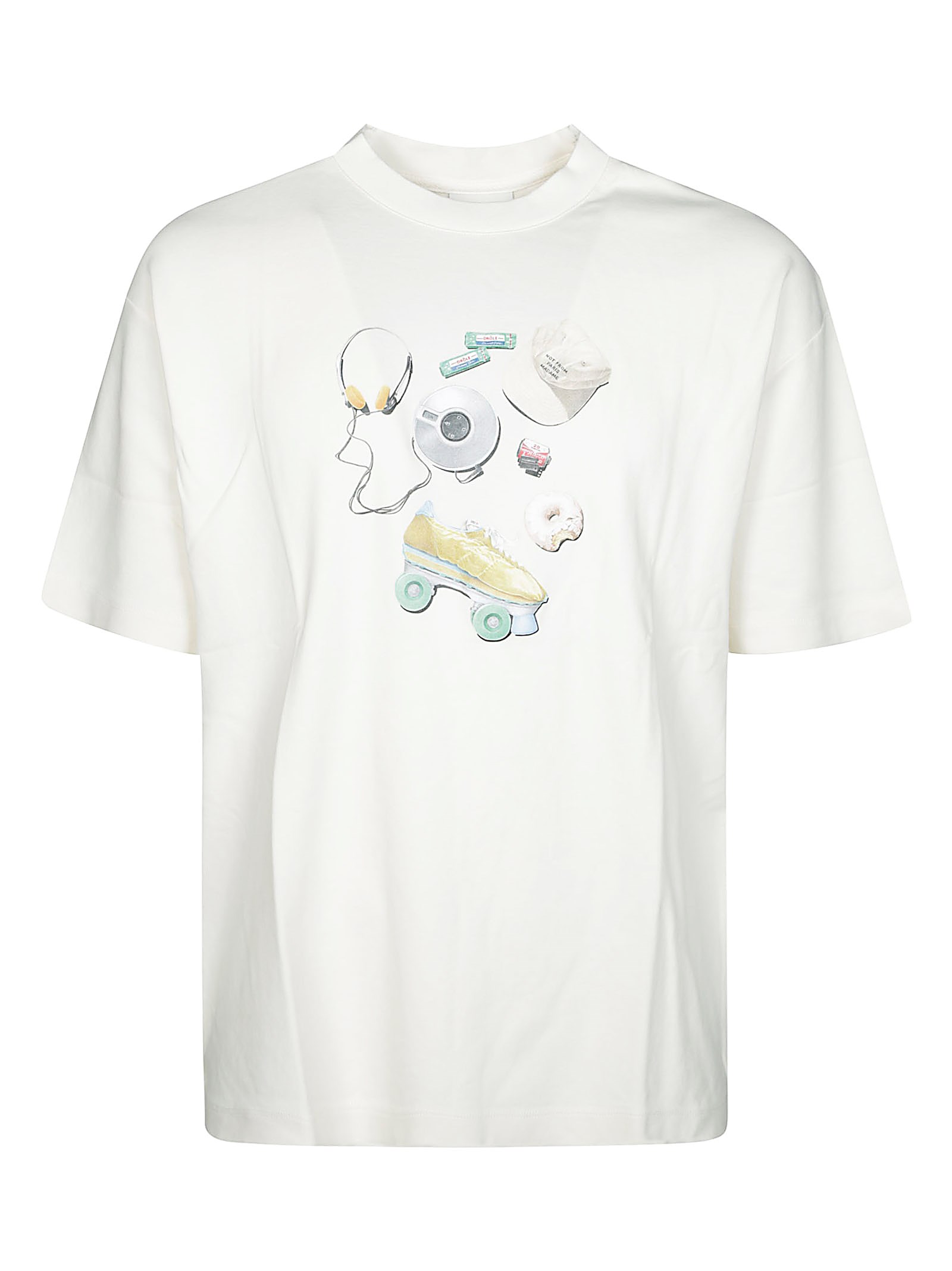 Shop Drôle De Monsieur T-shirt Balade In White