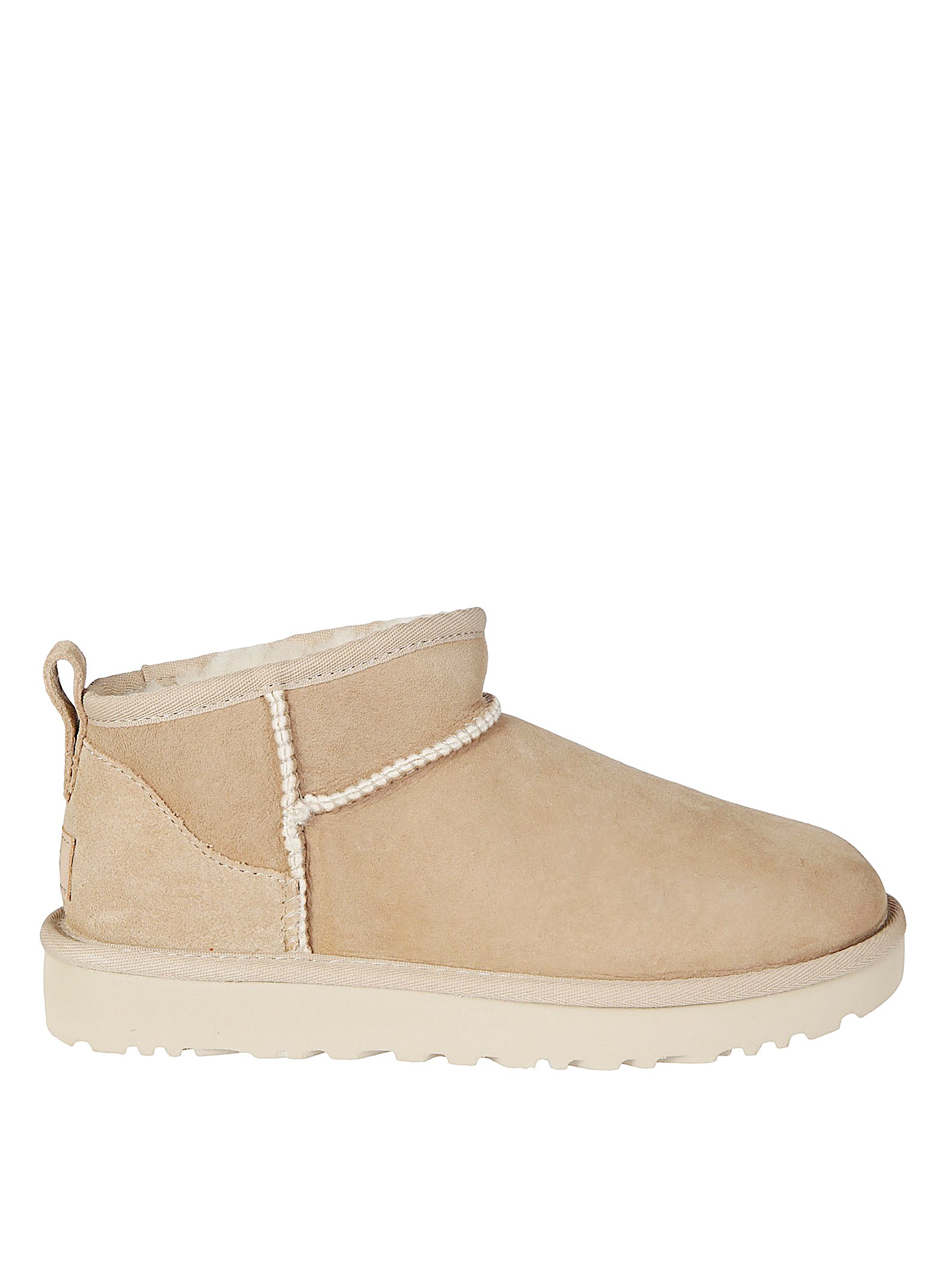 Shop Ugg W Classic Ultra Mini In Beige