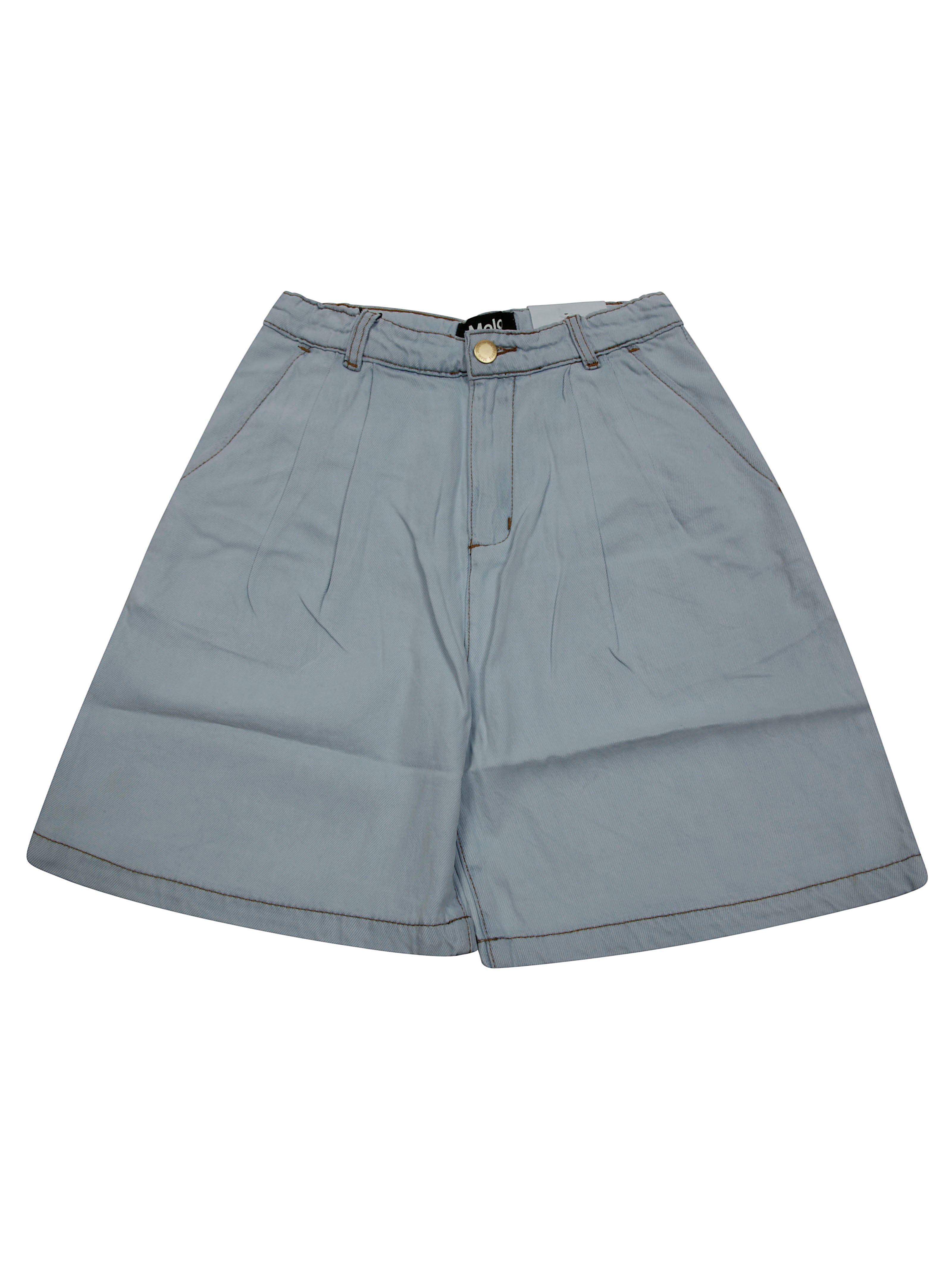 Molo Junior Bermudone Pence In Light Blue