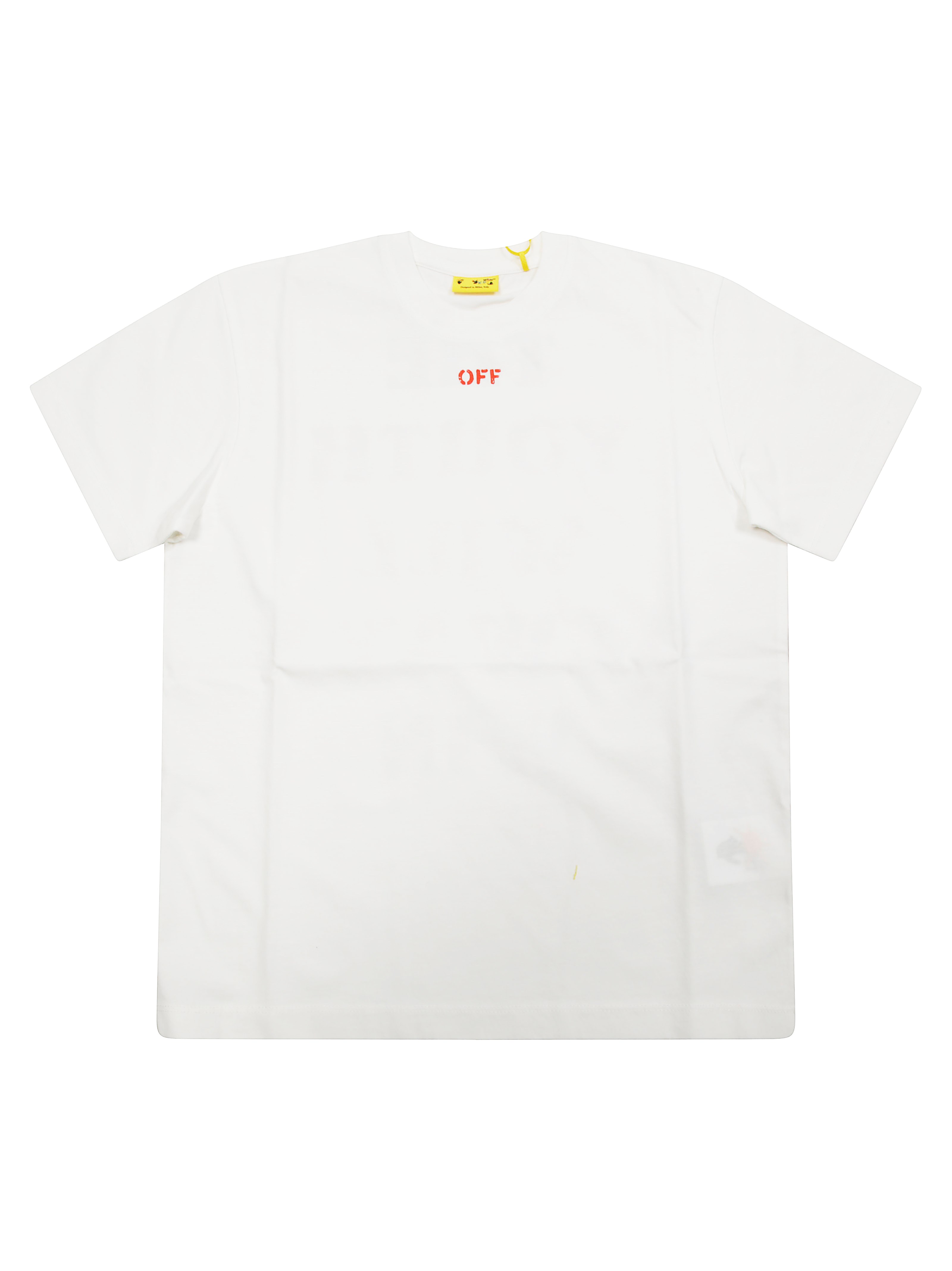 Off-white Offwhite T Shirt Arrow Spray Back In White