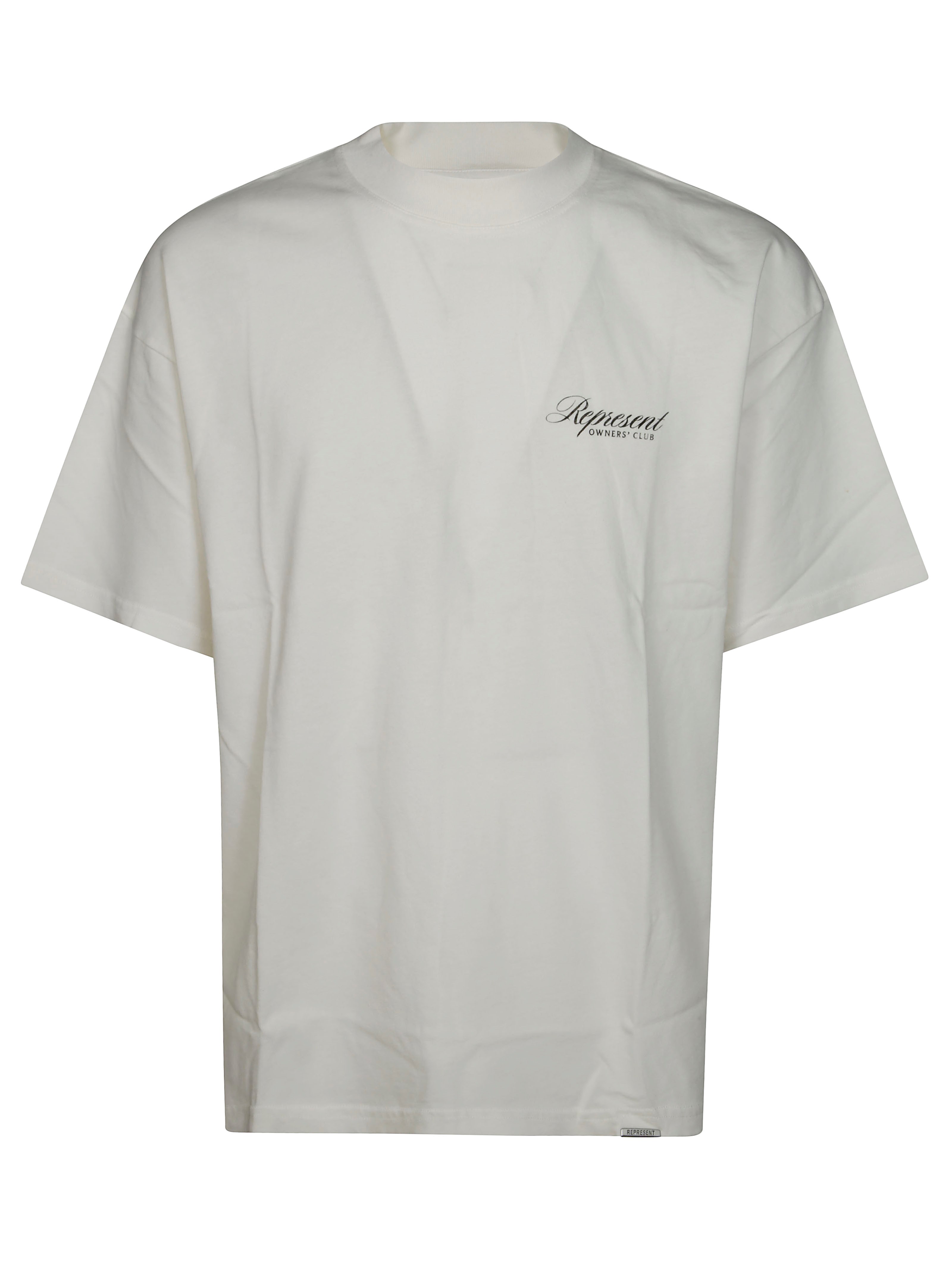 Represent Owners Club Script In White