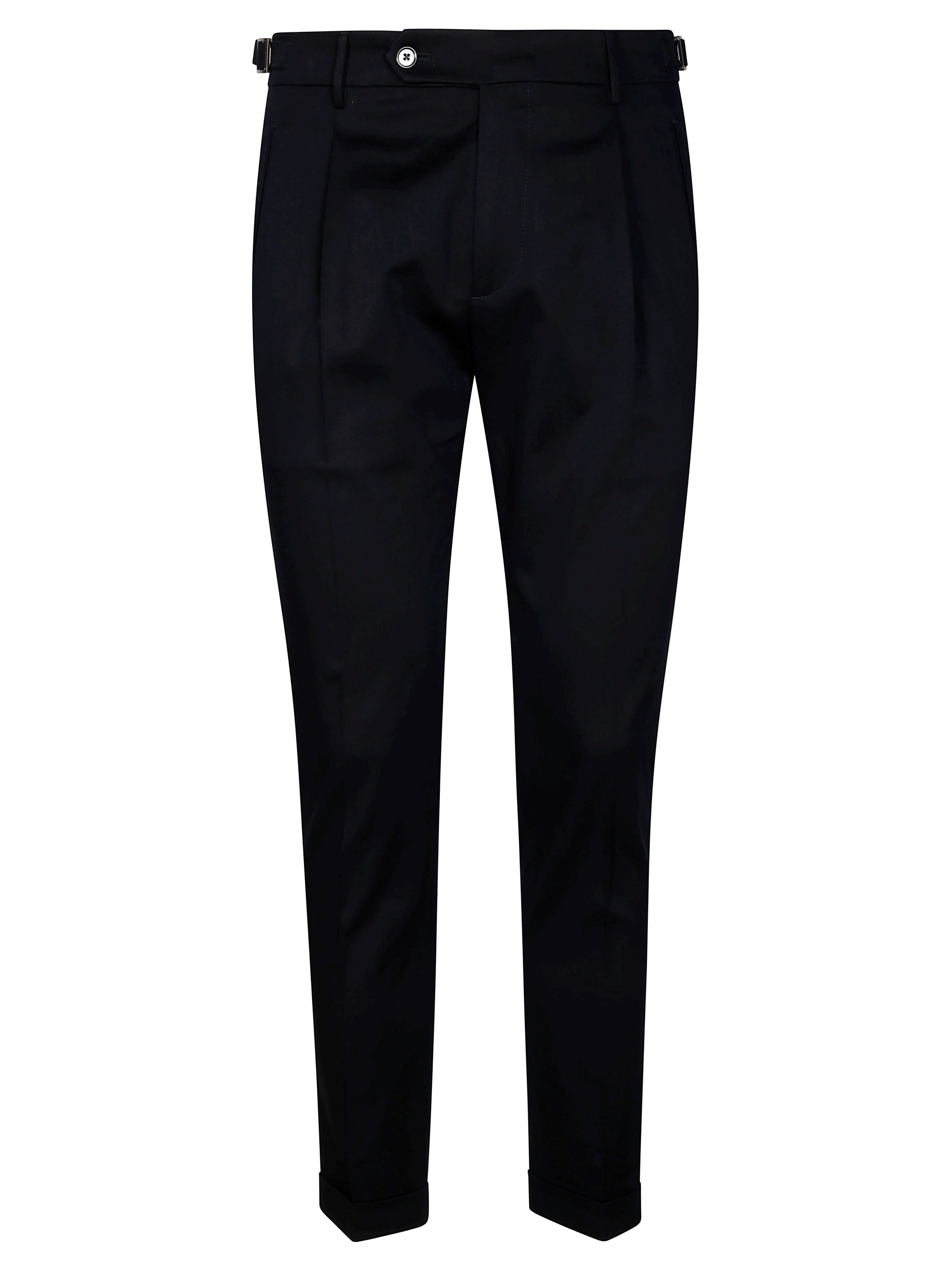 Berwich Waist-tabs Trousers In Blue