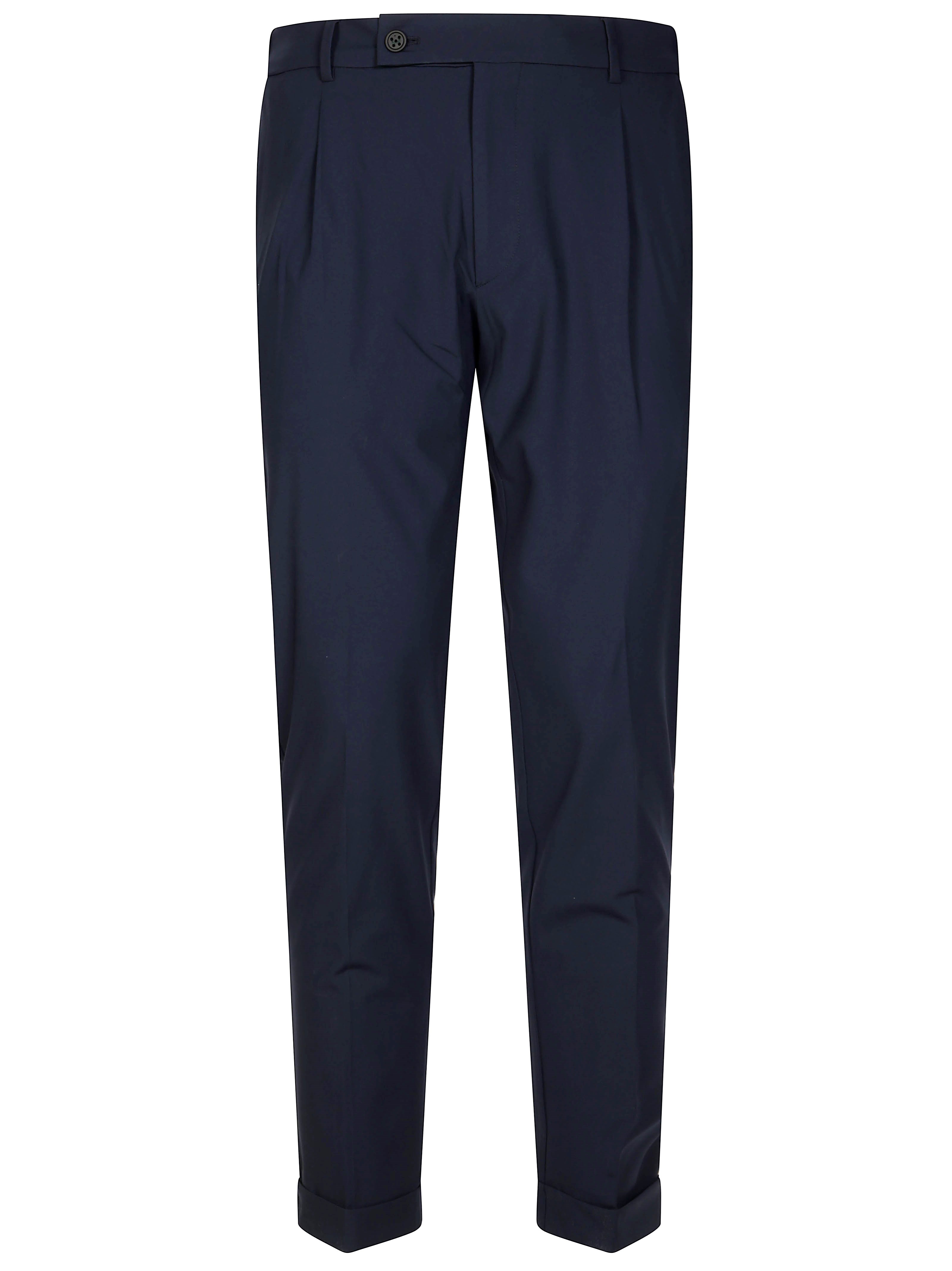 Berwich Tailored Oversized Pants With Classic Waistband