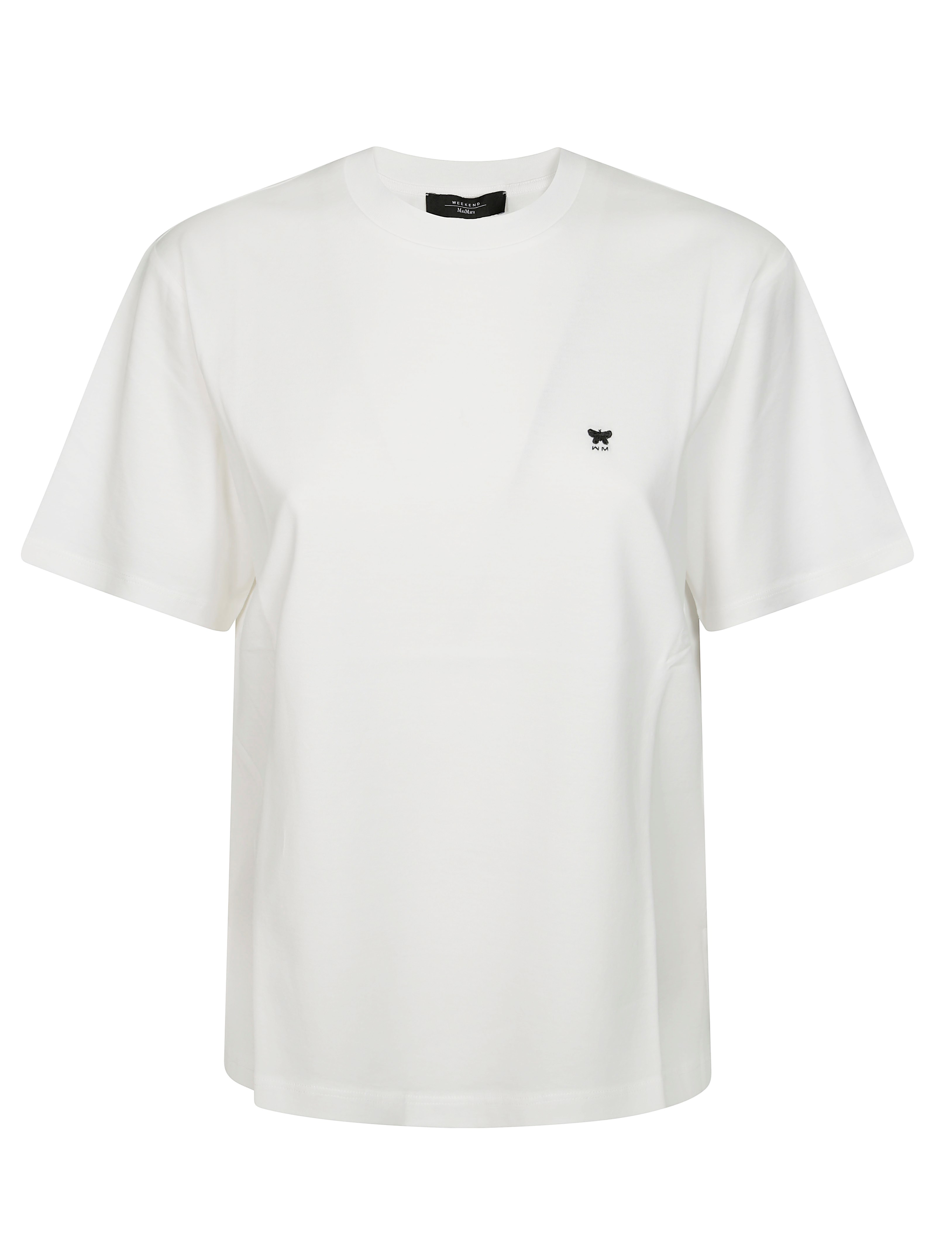 Shop Max Mara Weekend Satrapo T-shirt Base In White