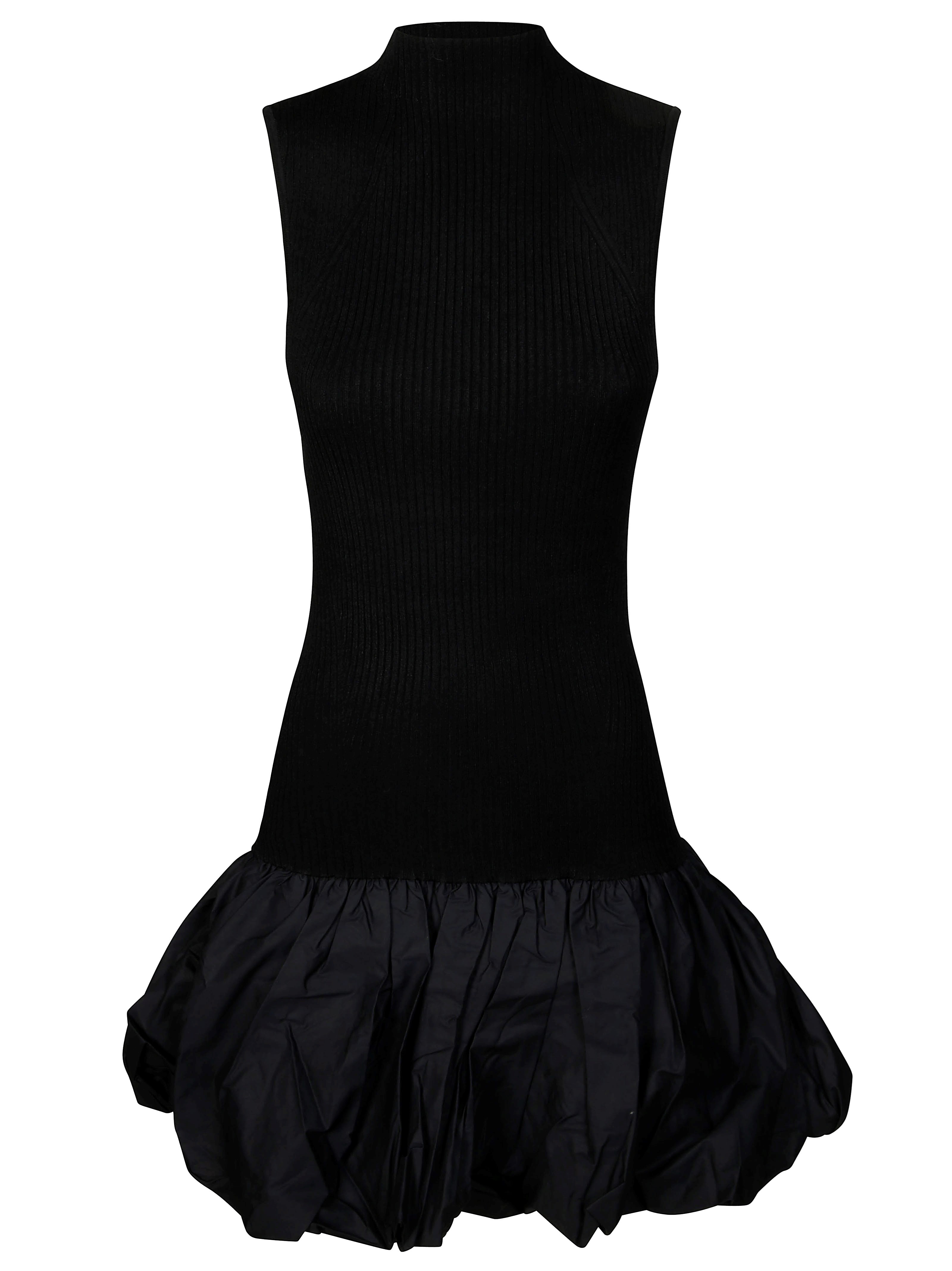 ROTATE BIRGER CHRISTENSEN ROTATE KNIT RACE CUT DRESS