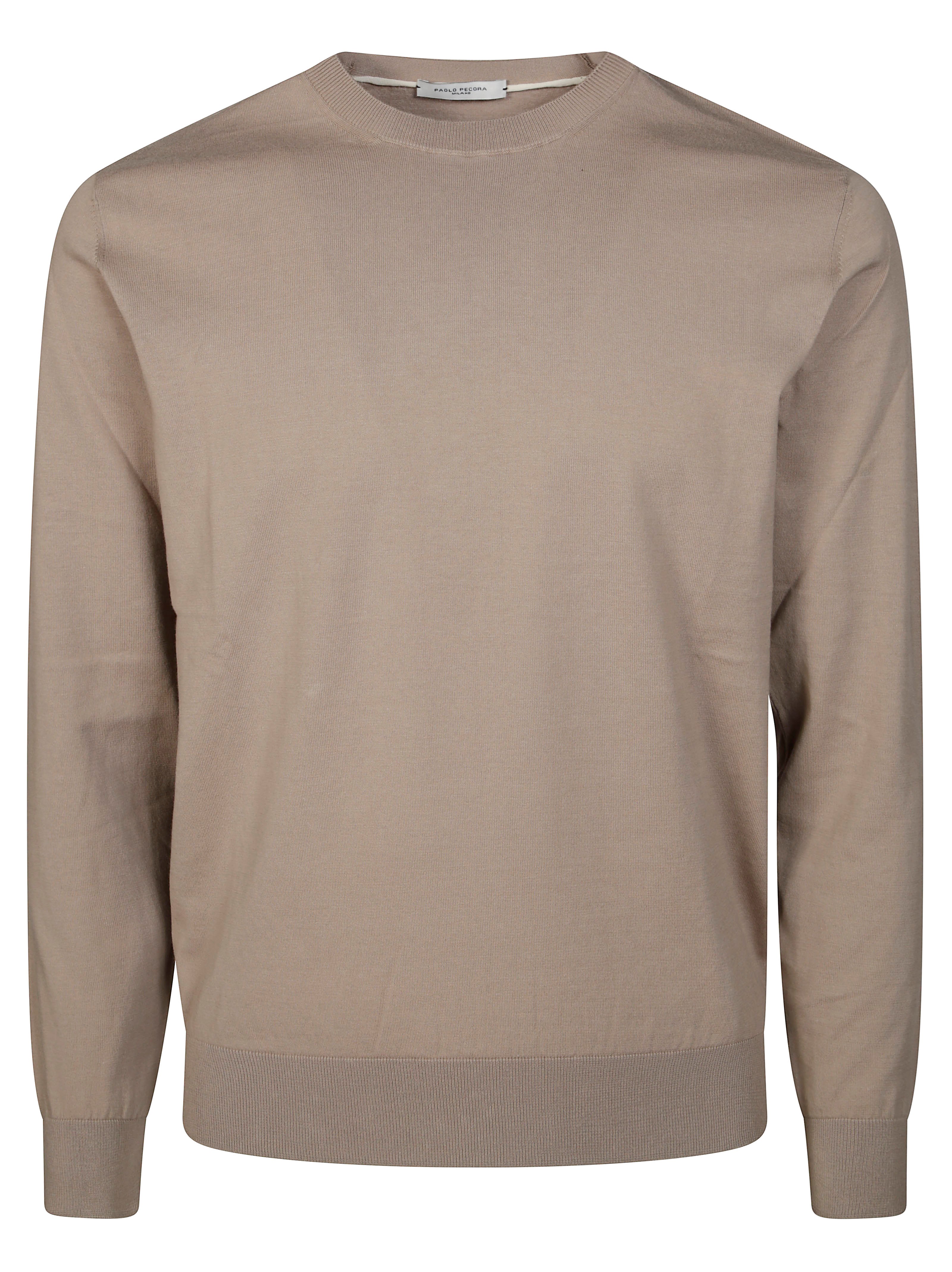 Shop Paolo Pecora Maglia Girocollo In Gray