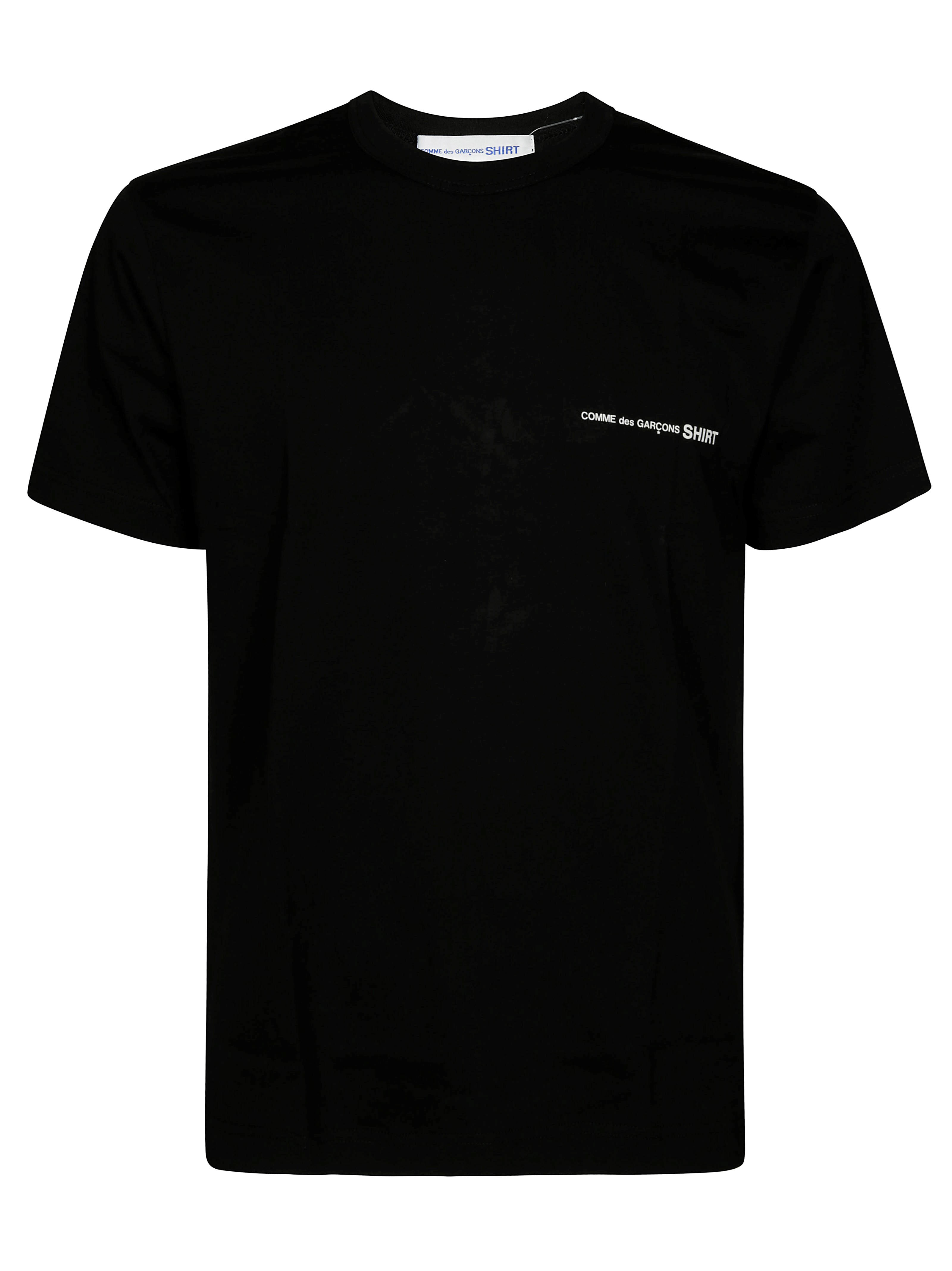 Comme Des Garçons Crew Neck Short Sleeves T-shirts In Black