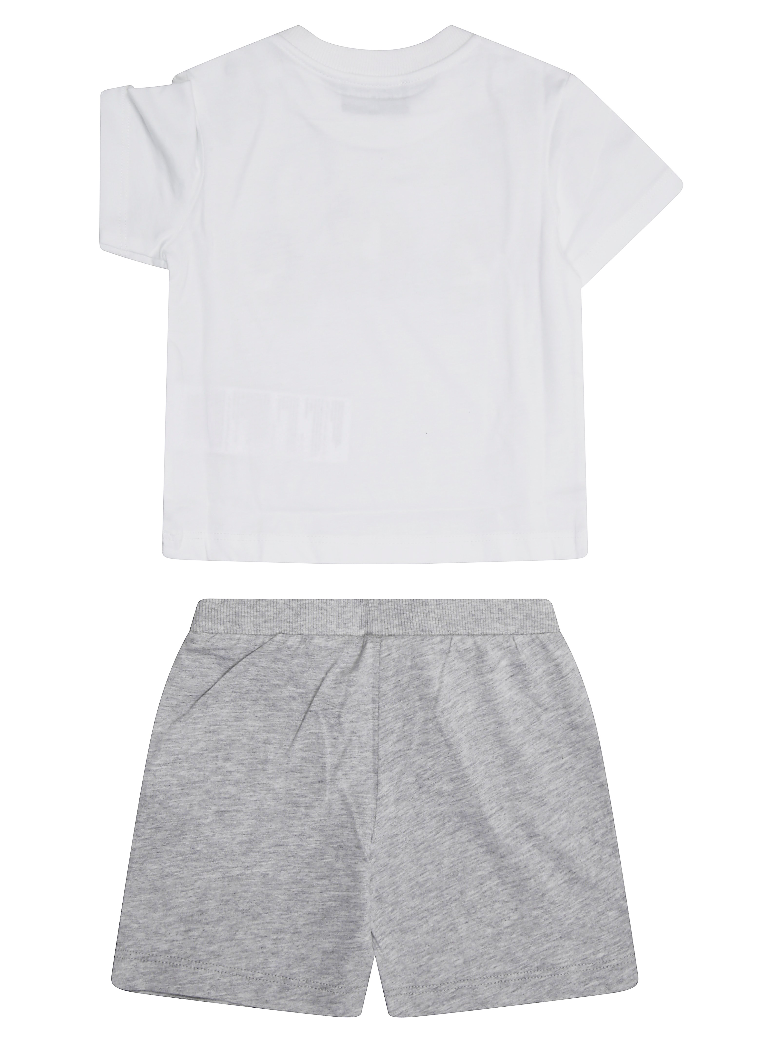 Moschino Kids Completo Ts+bermuda In White