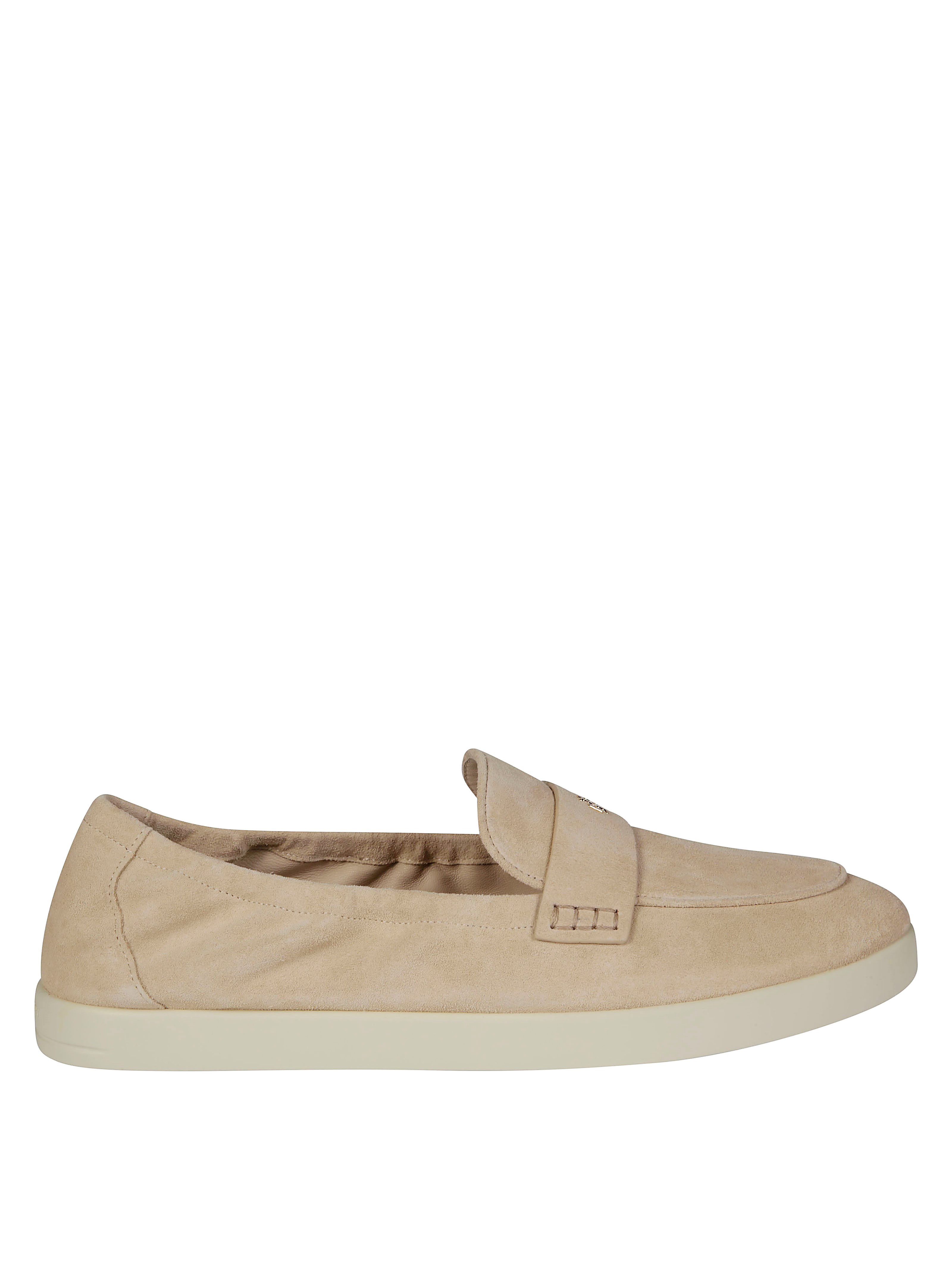 Shop Tory Burch Ballet Sport Loafter In Beige
