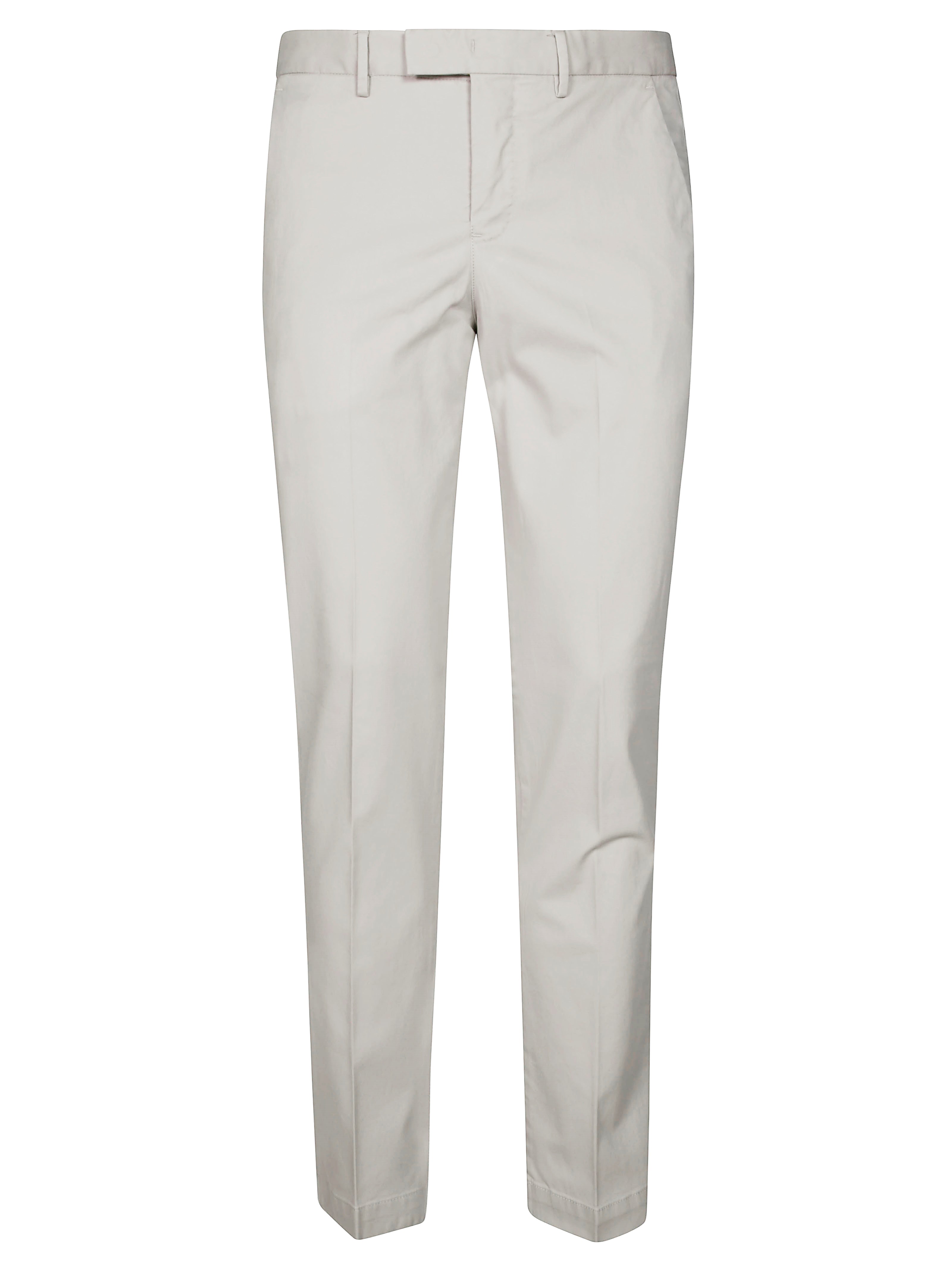 Pt01 Belt Loop Casual Pants In White