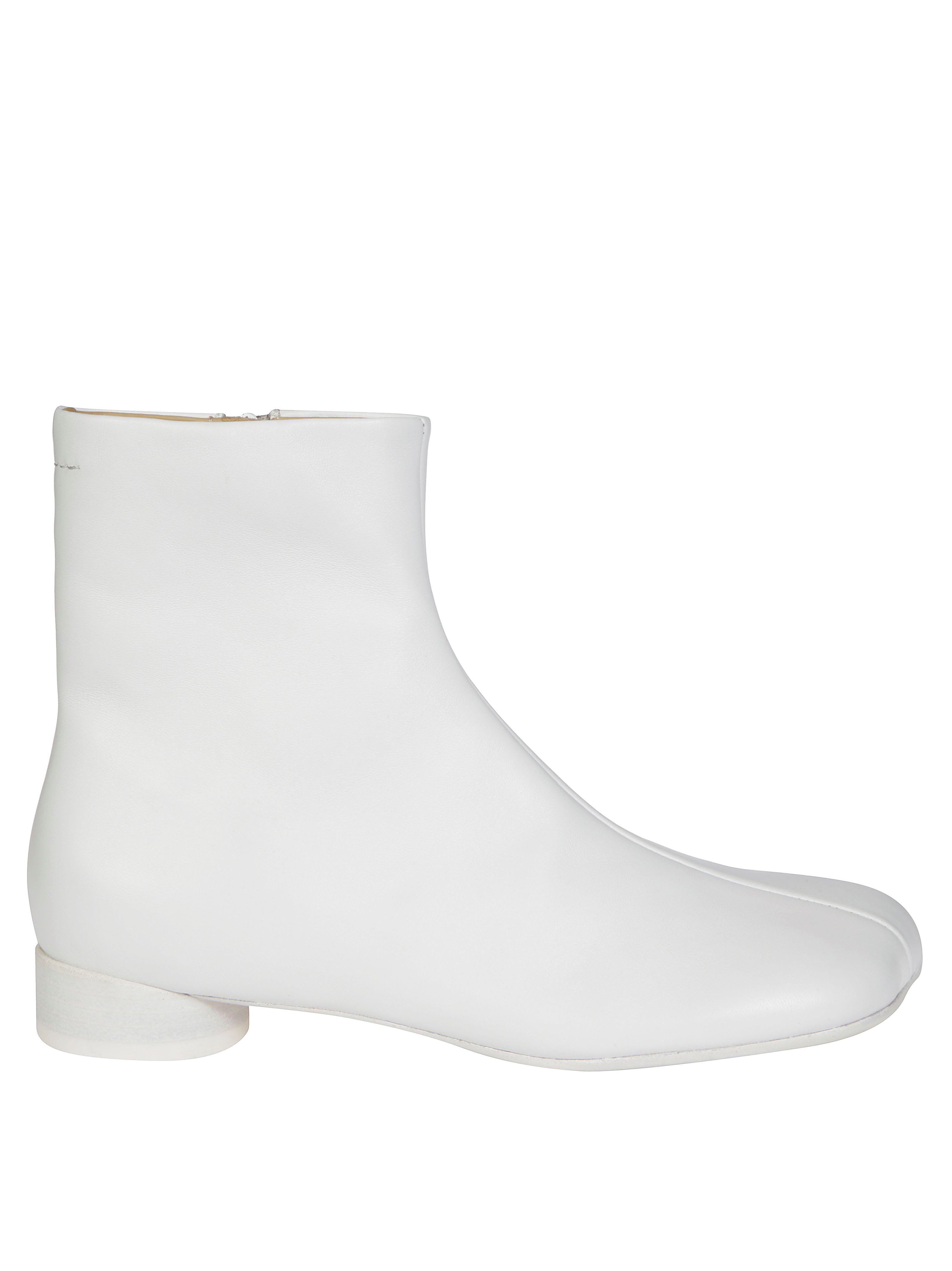 Mm6 Maison Margiela Mm6 Ankle Boot In White