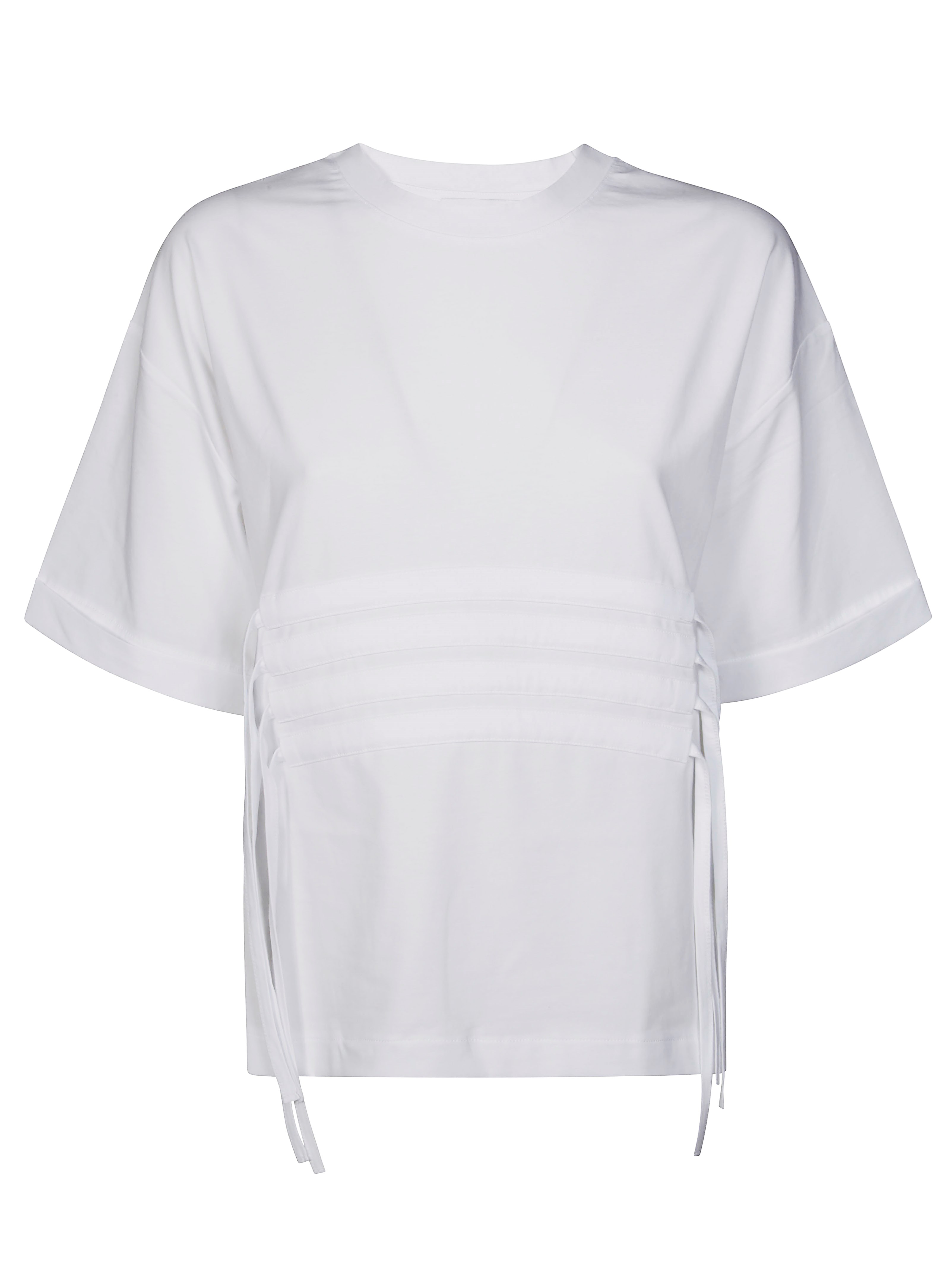 Alpha Studio Maglia Manica Corta Girocollo In White