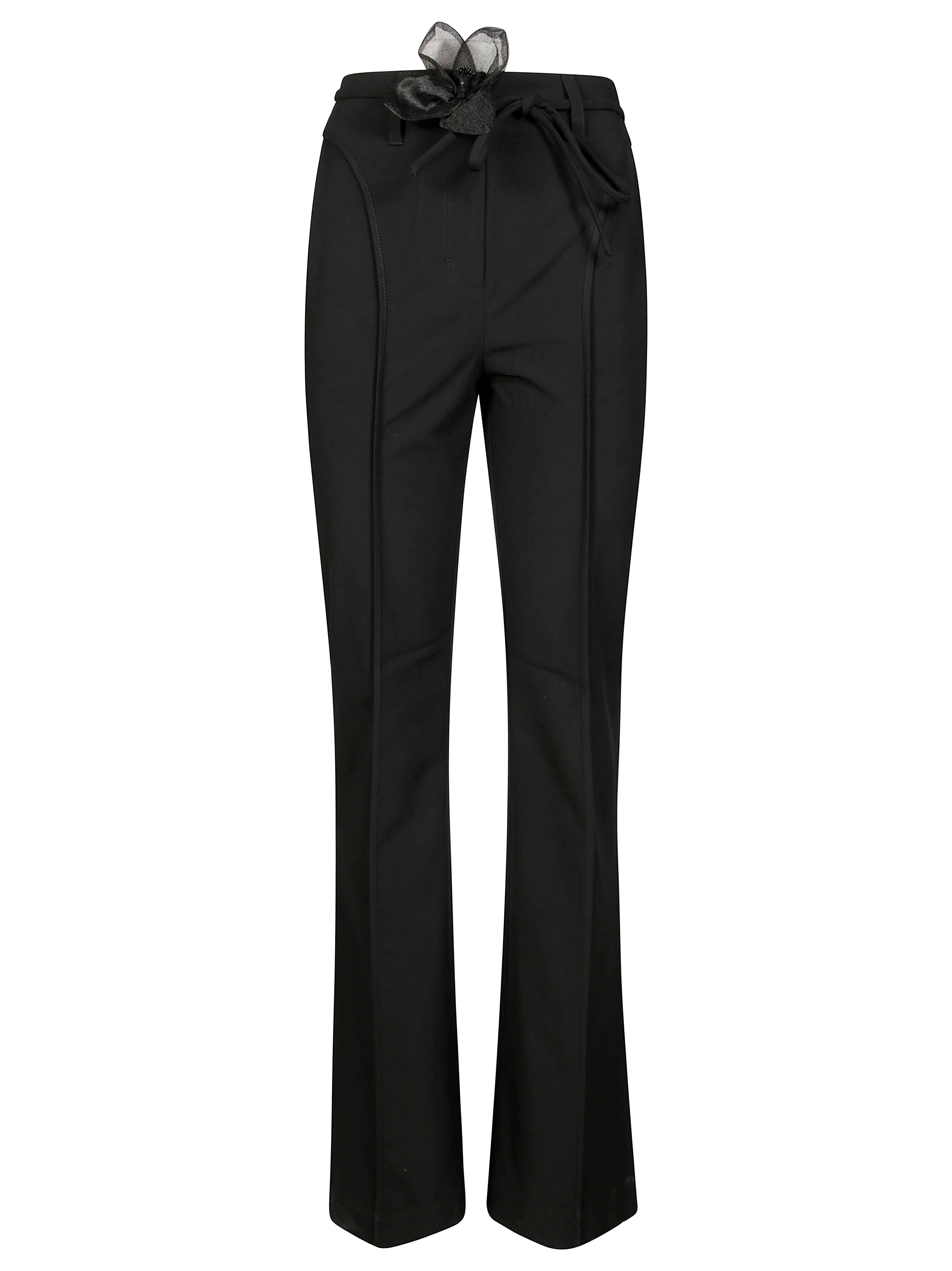 Rotate Birger Christensen Rotate High Waisted Rose Pant In Black