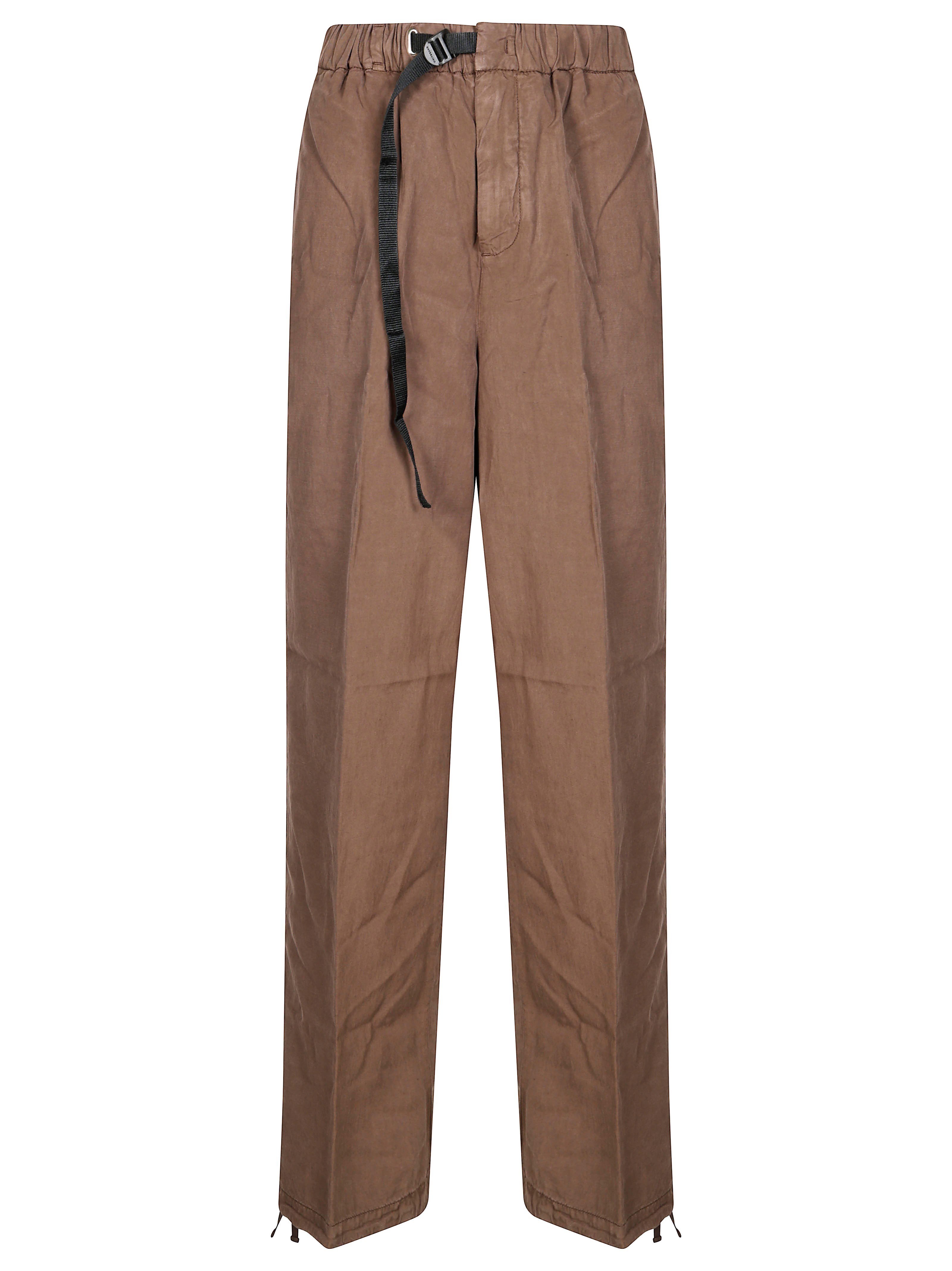 White Sand Pantalone Lungo In Brown